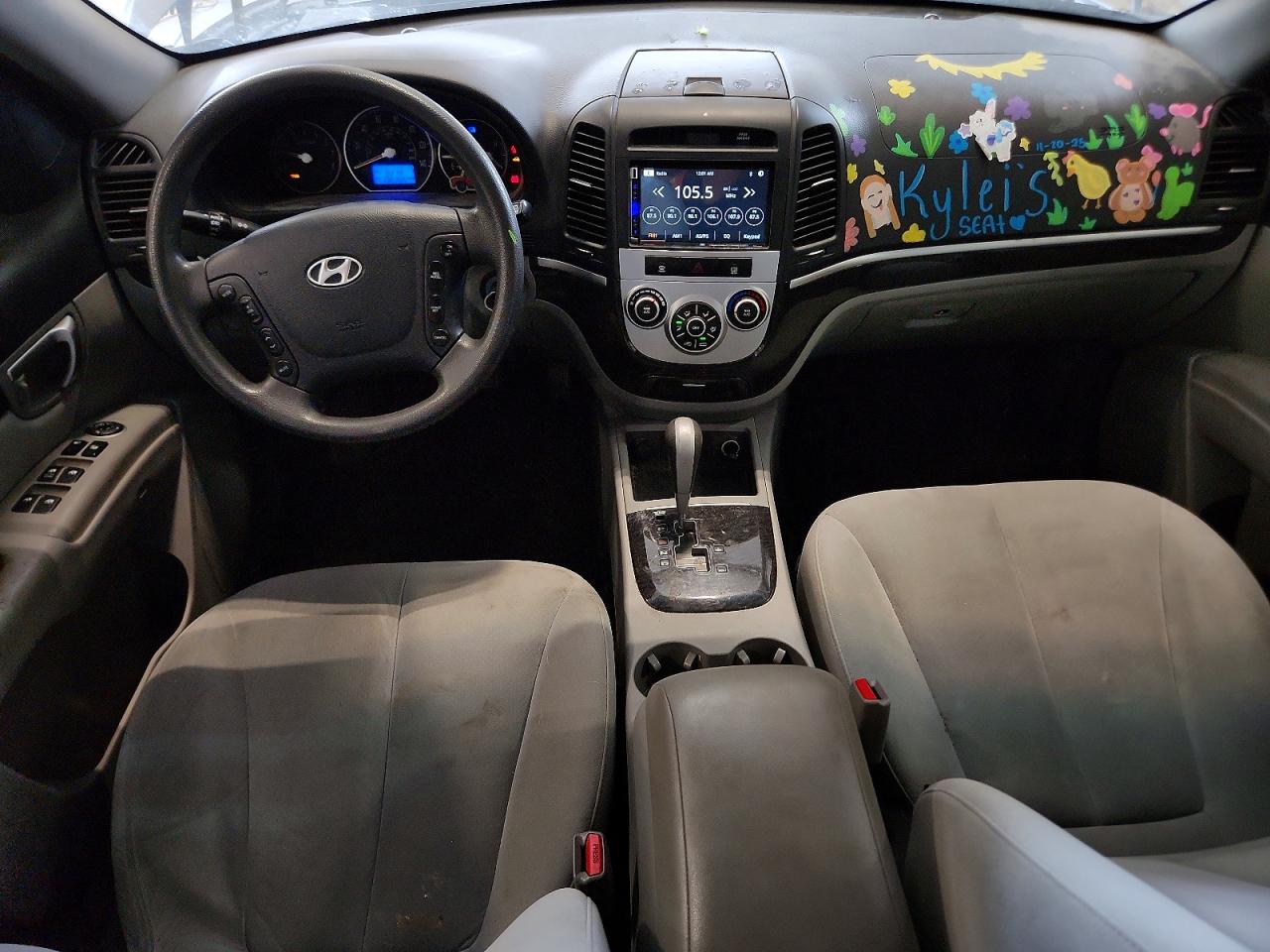 2009 Hyundai Santa Fe Gls Silver vin: 5NMSG13D69H311485