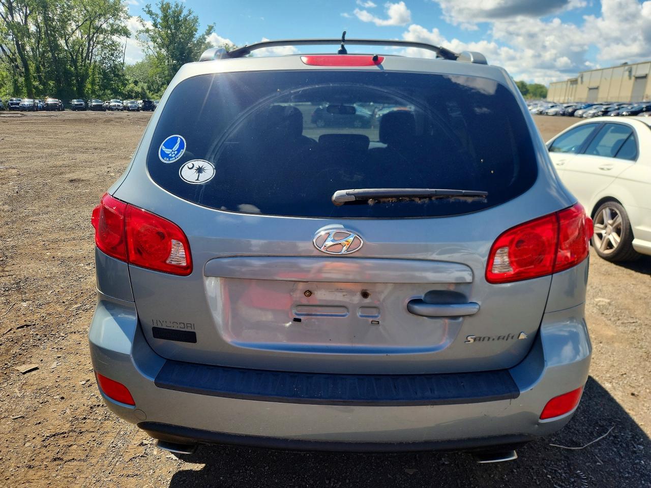2007 Hyundai Santa Fe Gls Gray vin: 5NMSG13D77H014299