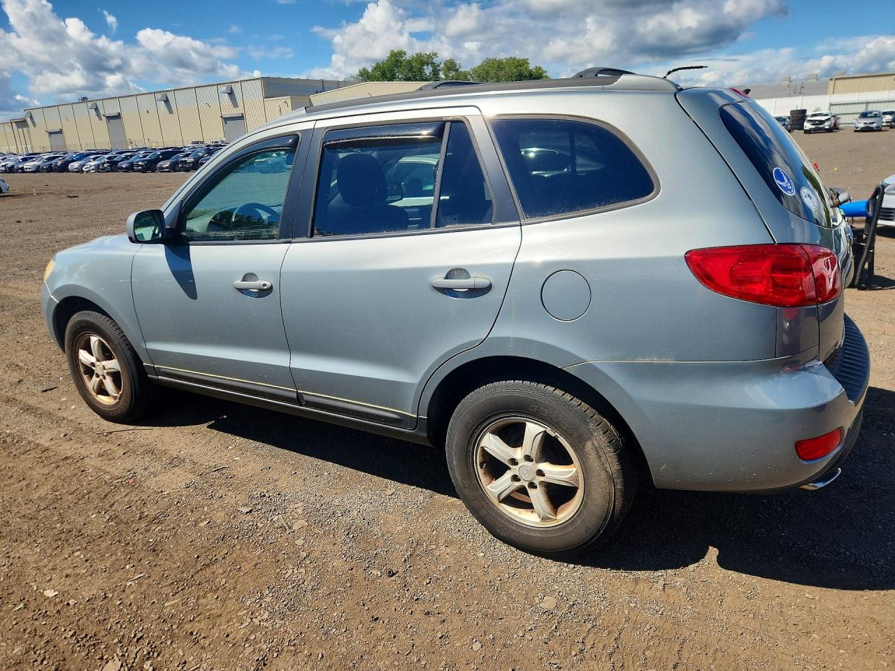 2007 Hyundai Santa Fe Gls Gray vin: 5NMSG13D77H014299
