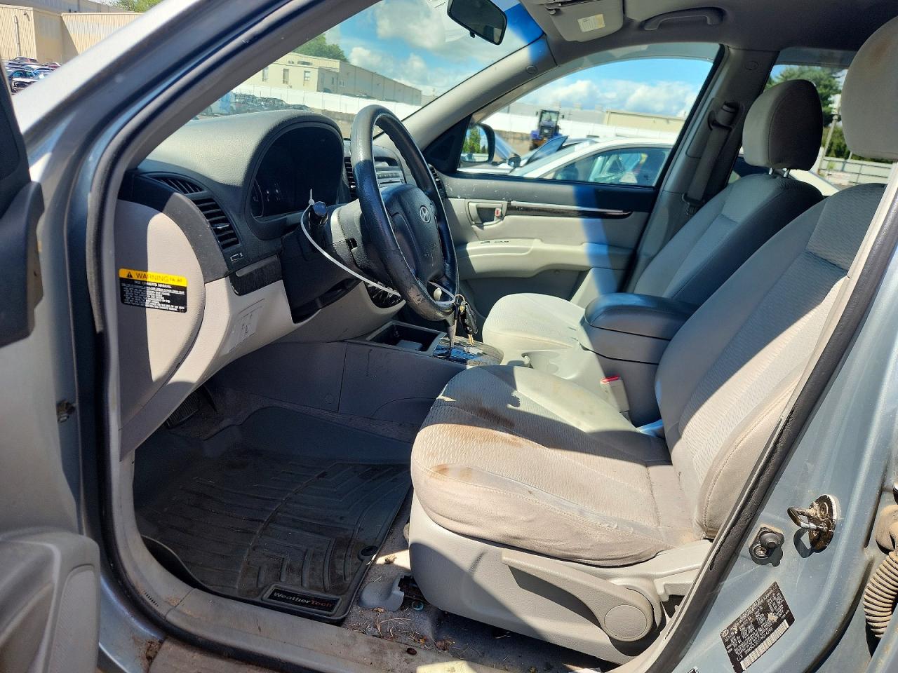 2007 Hyundai Santa Fe Gls Gray vin: 5NMSG13D77H014299