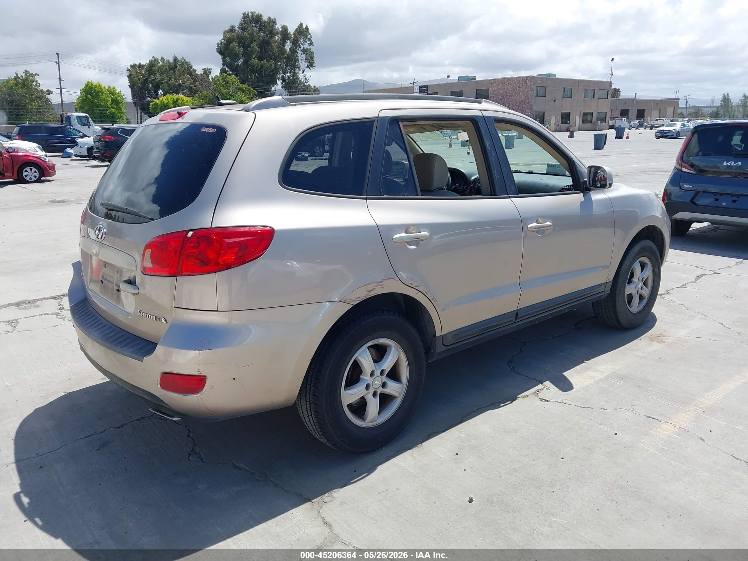 2007 Hyundai Santa Fe Gls Gold vin: 5NMSG13D77H048436