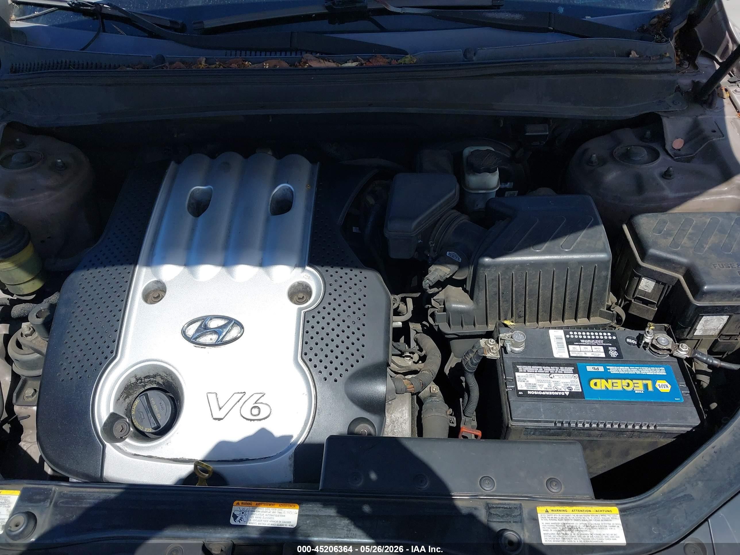 2007 Hyundai Santa Fe Gls Gold vin: 5NMSG13D77H048436