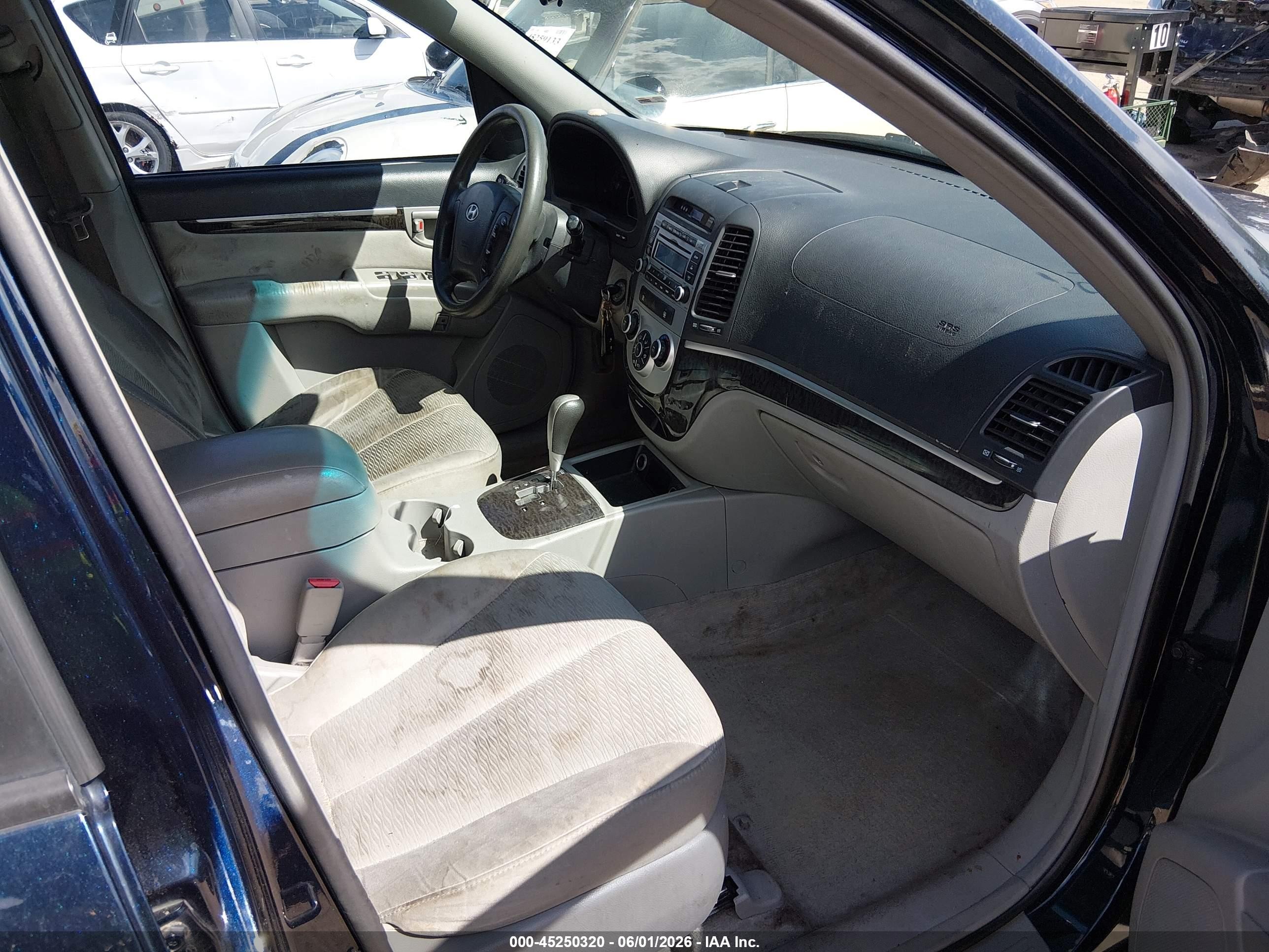 2007 Hyundai Santa Fe Gls Blue vin: 5NMSG13D77H064202