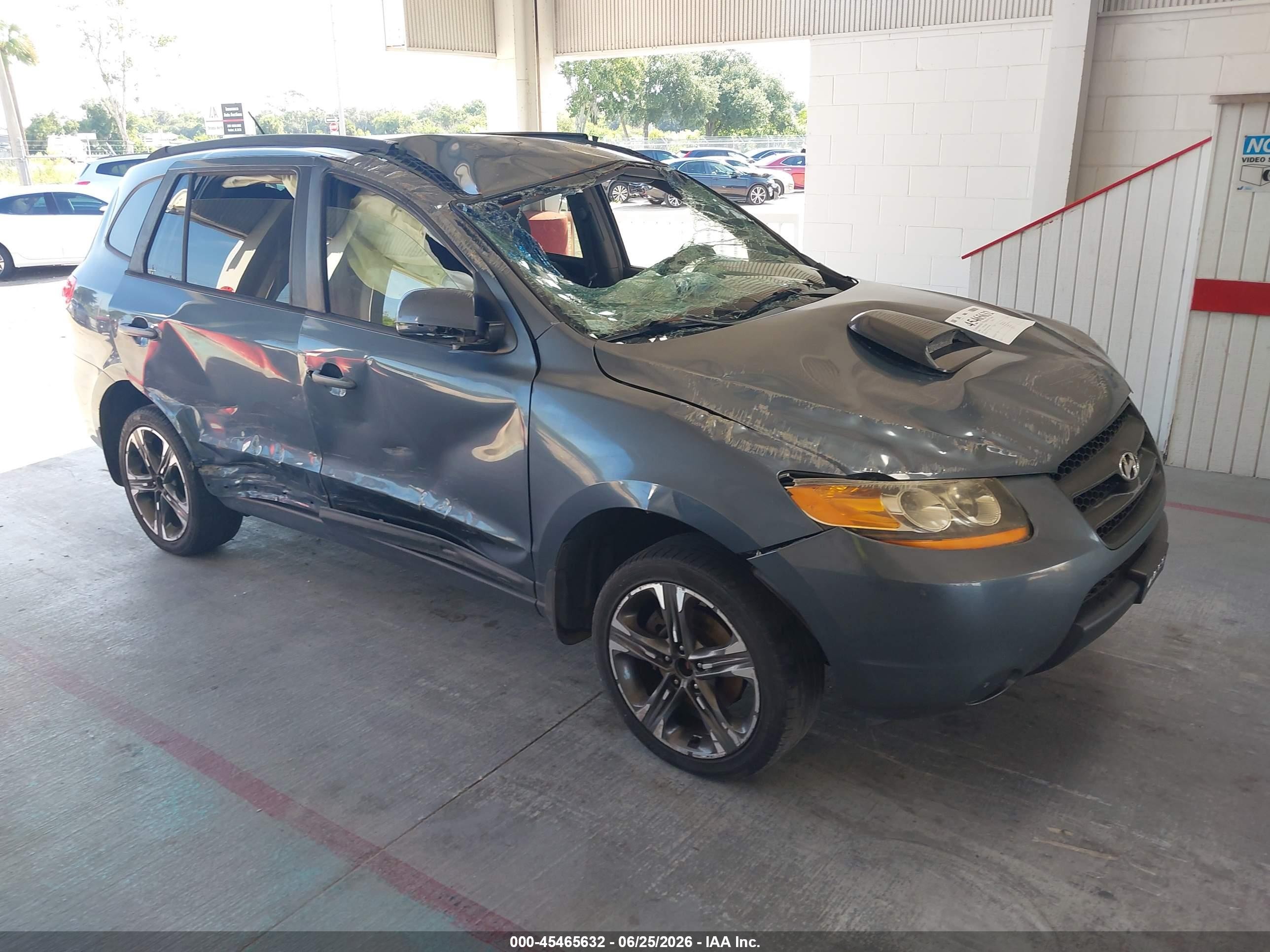 2008 Hyundai Santa Fe Gls Blue vin: 5NMSG13D78H144908