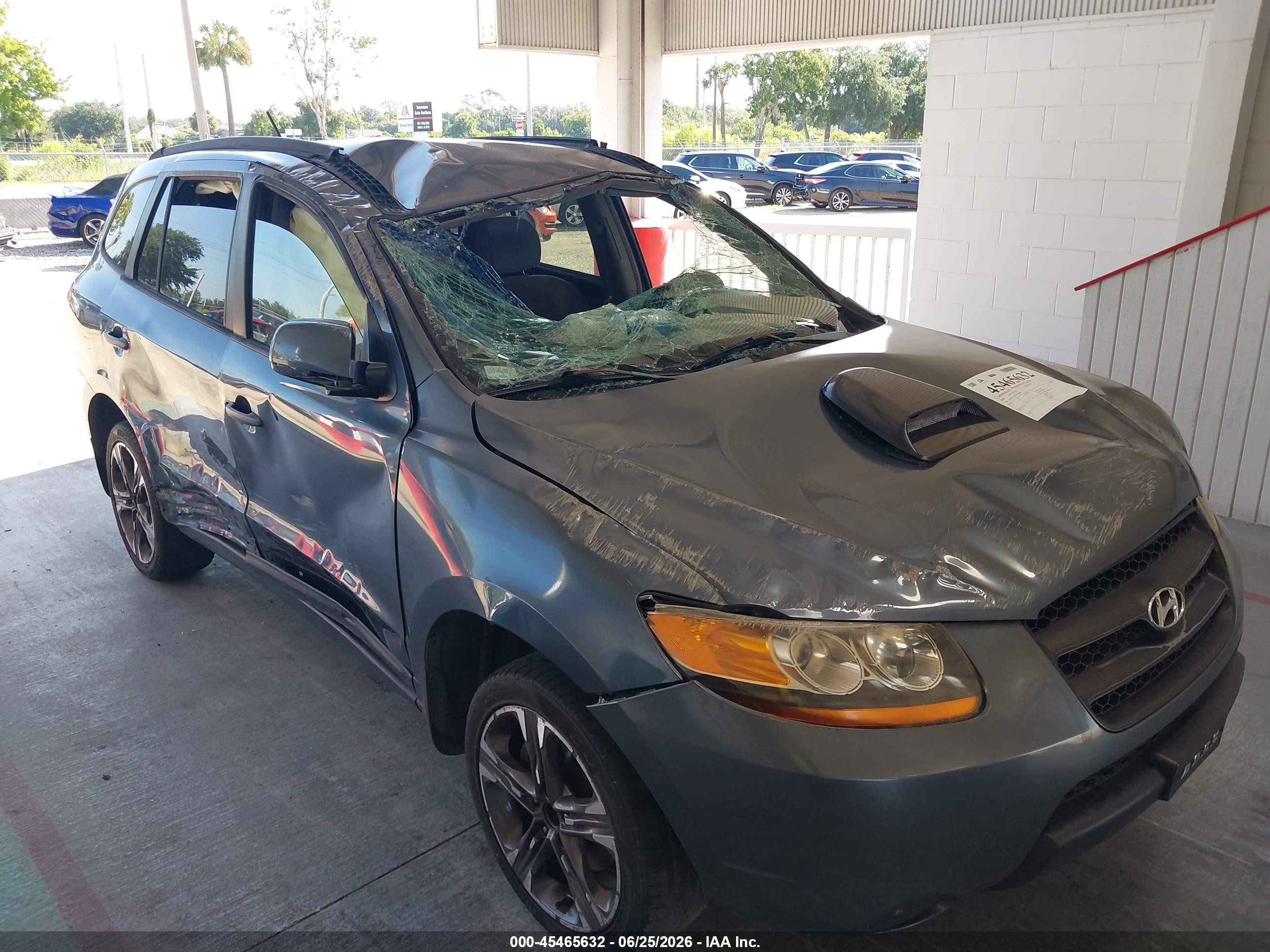 2008 Hyundai Santa Fe Gls Blue vin: 5NMSG13D78H144908
