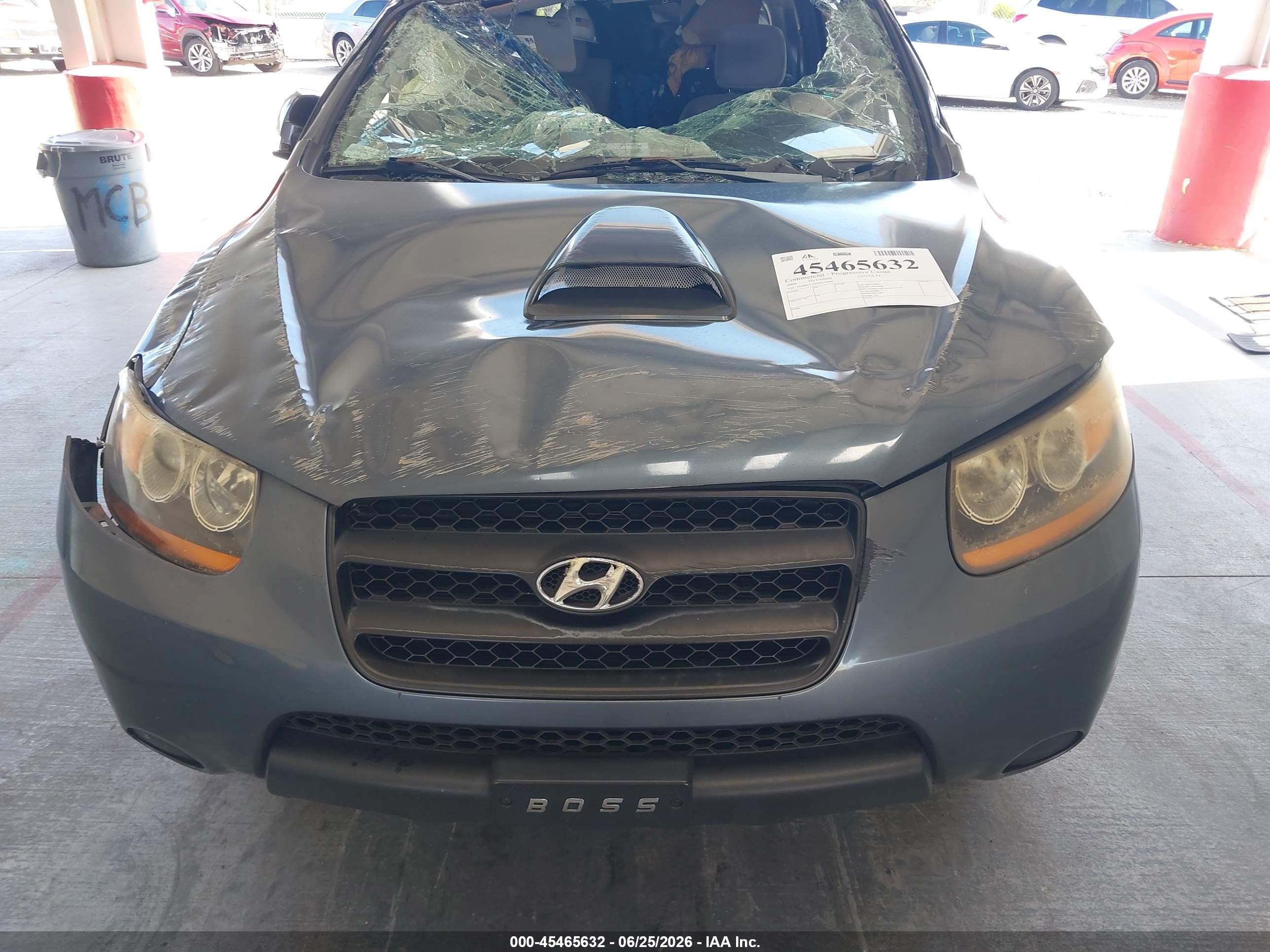 2008 Hyundai Santa Fe Gls Blue vin: 5NMSG13D78H144908