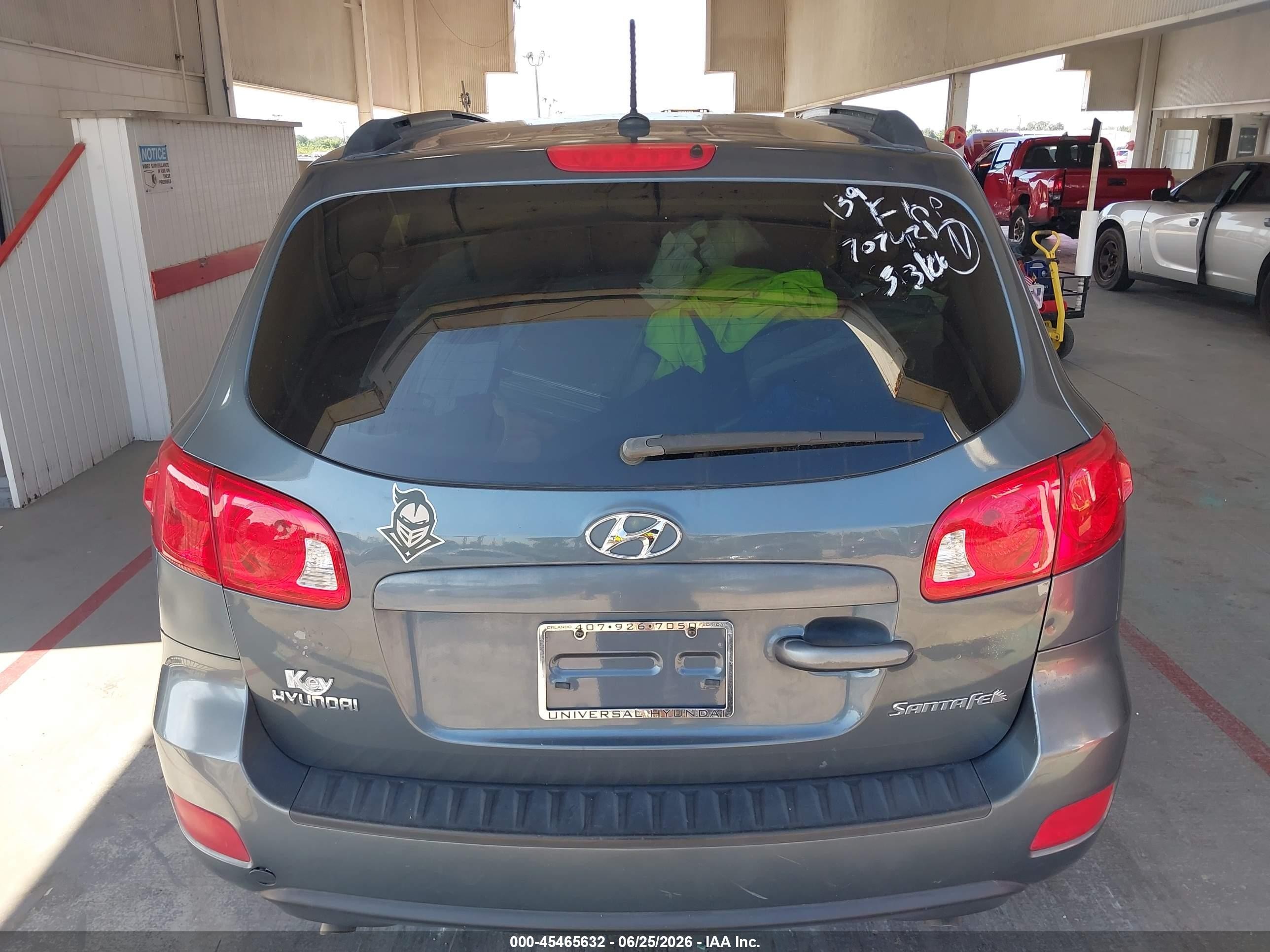 2008 Hyundai Santa Fe Gls Blue vin: 5NMSG13D78H144908