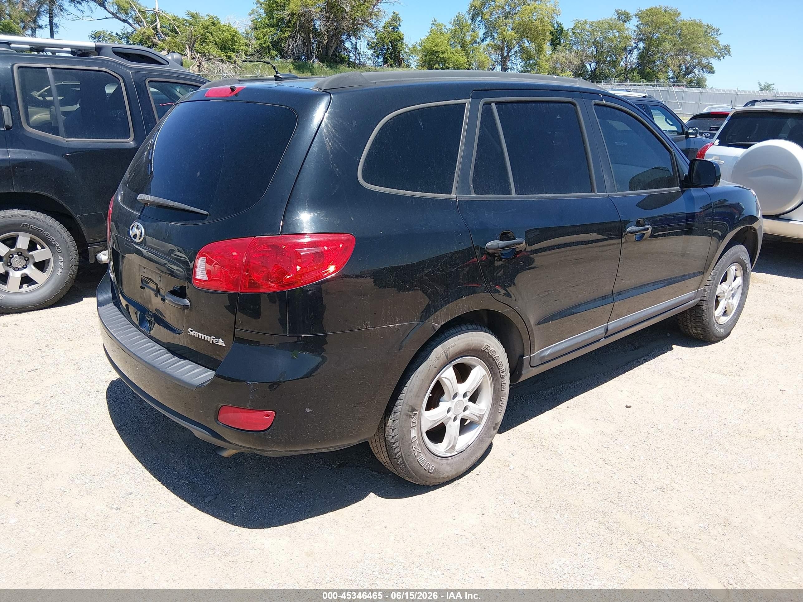 2008 Hyundai Santa Fe Gls Beige vin: 5NMSG13D78H172935