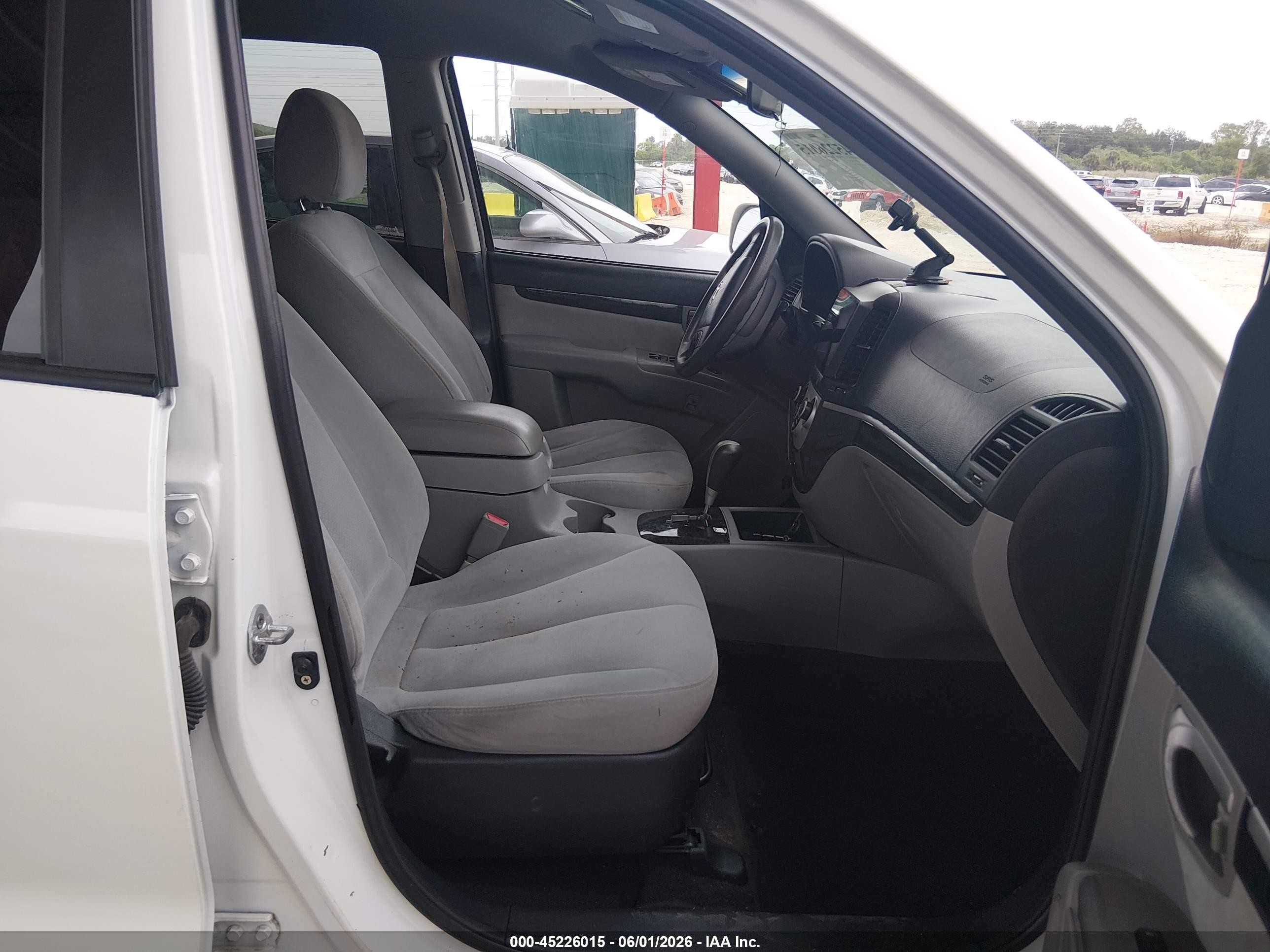 2008 Hyundai Santa Fe Gls Белый vin: 5NMSG13D78H192022