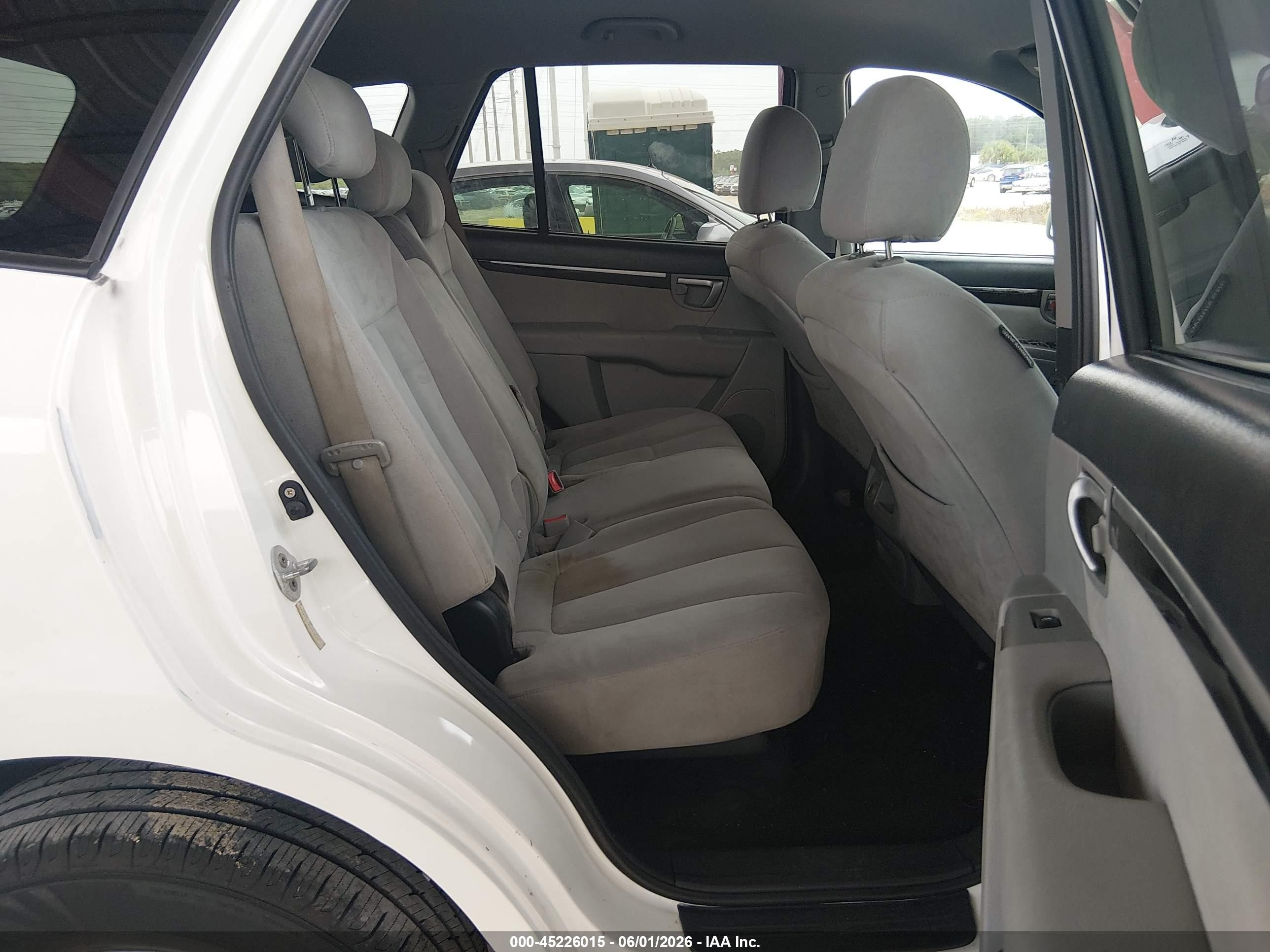 2008 Hyundai Santa Fe Gls Белый vin: 5NMSG13D78H192022