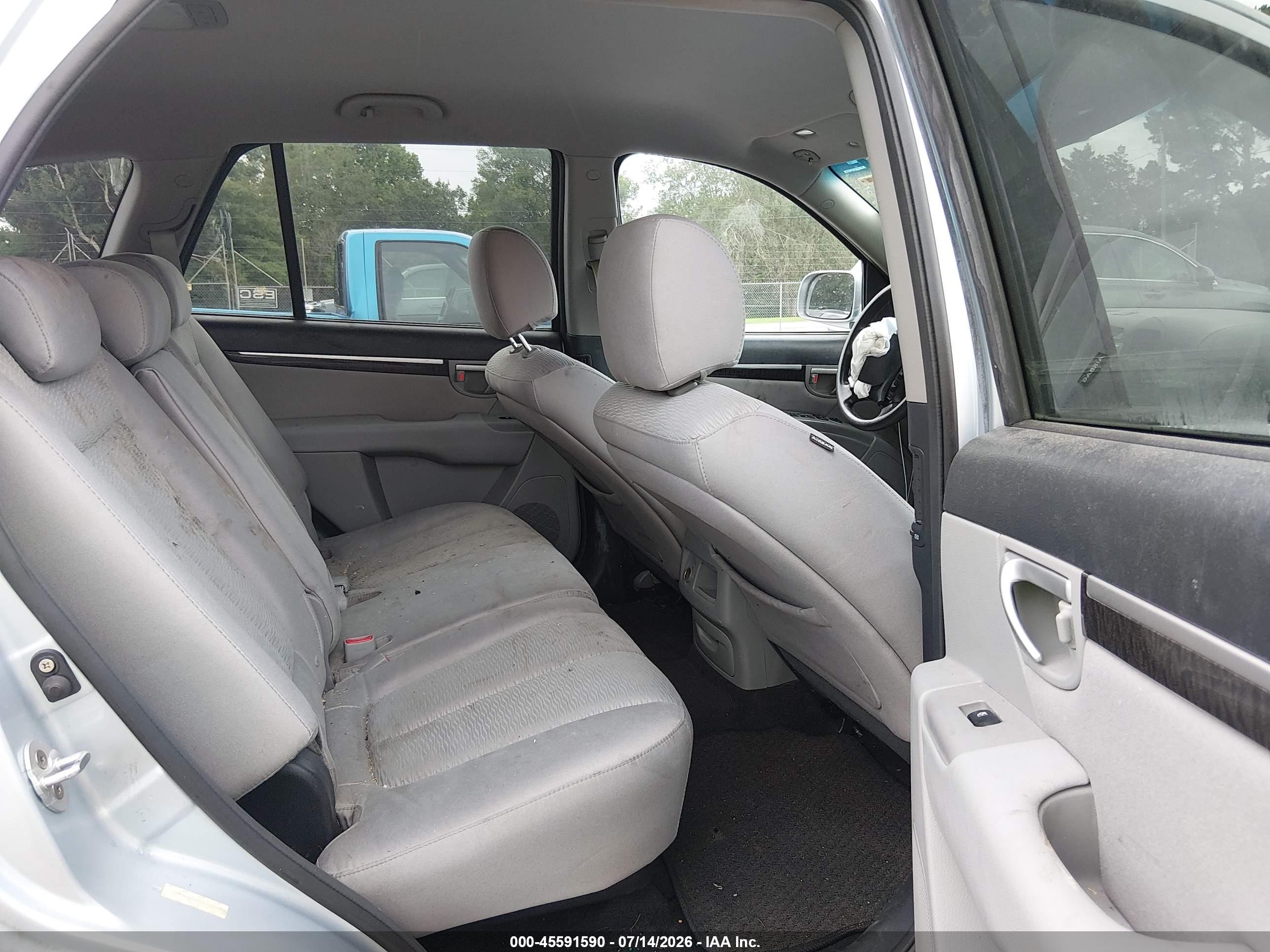 2008 Hyundai Santa Fe Gls Blue vin: 5NMSG13D78H225794
