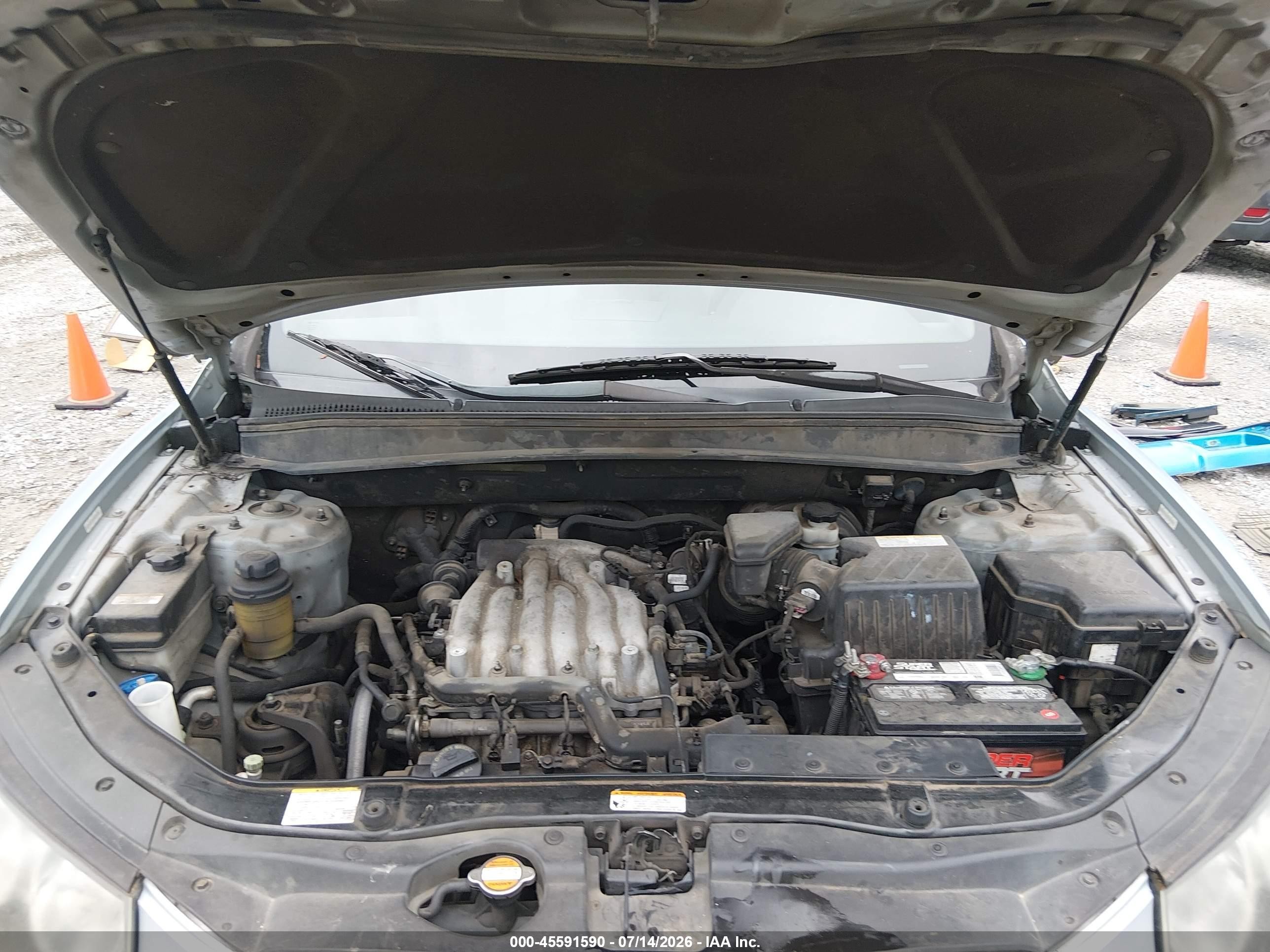 2008 Hyundai Santa Fe Gls Blue vin: 5NMSG13D78H225794
