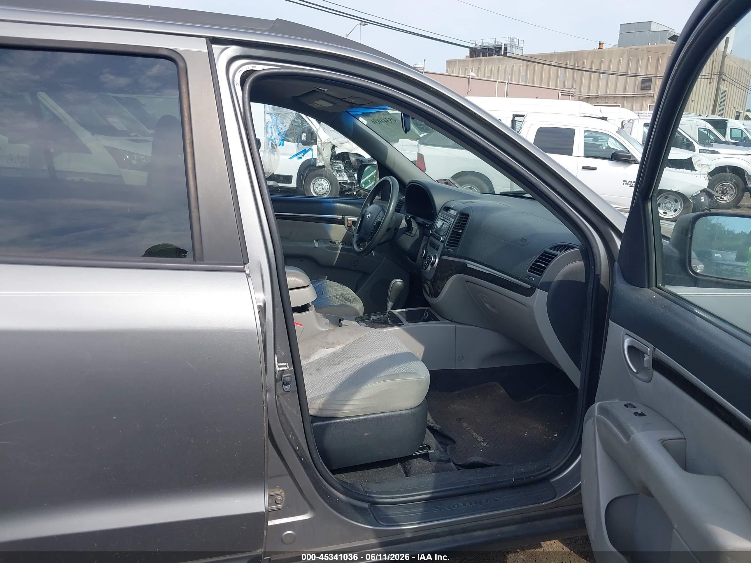 2009 Hyundai Santa Fe Gls Gray vin: 5NMSG13D79H263690