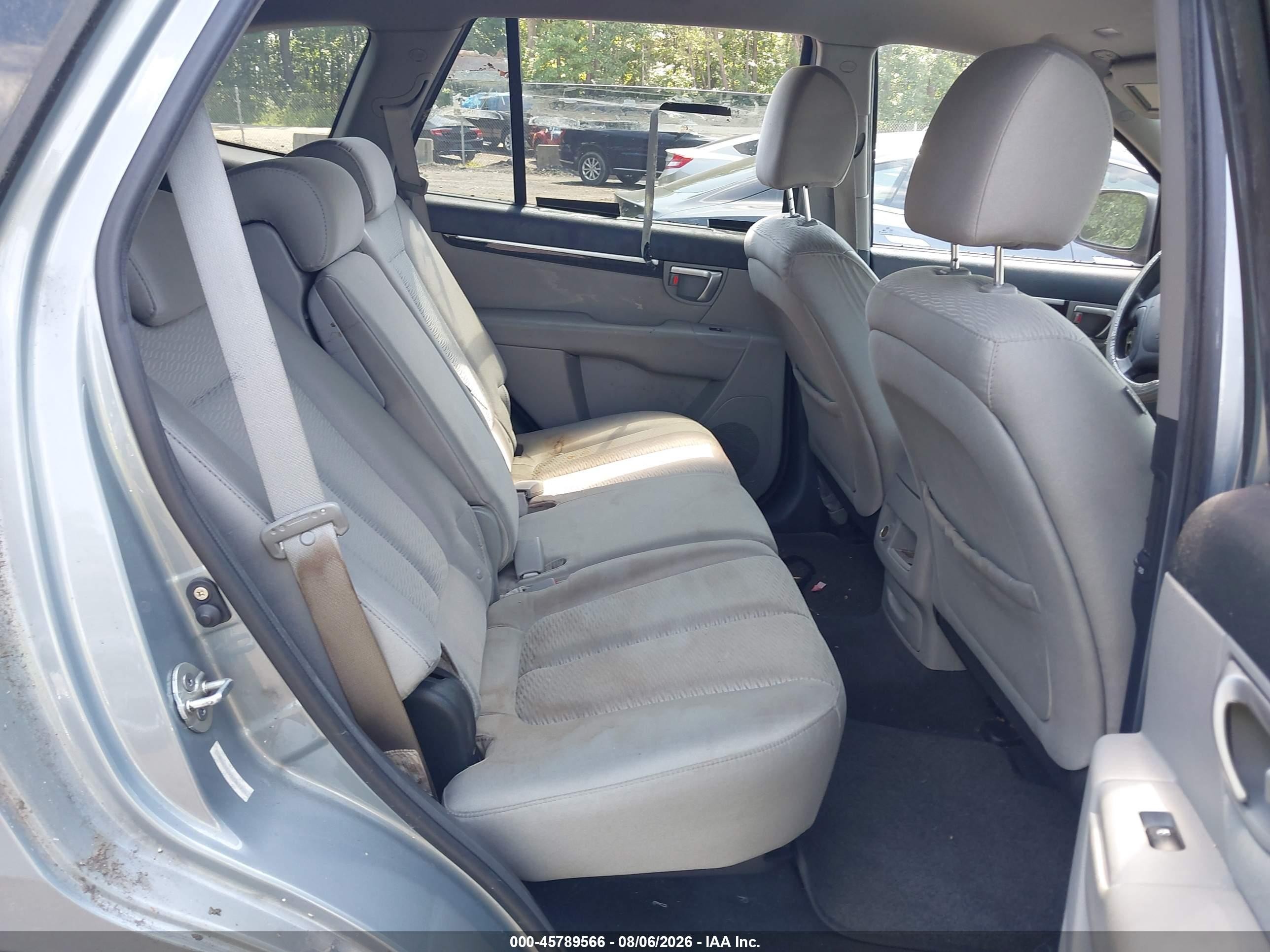 2009 Hyundai Santa Fe Gls Gray vin: 5NMSG13D79H301435
