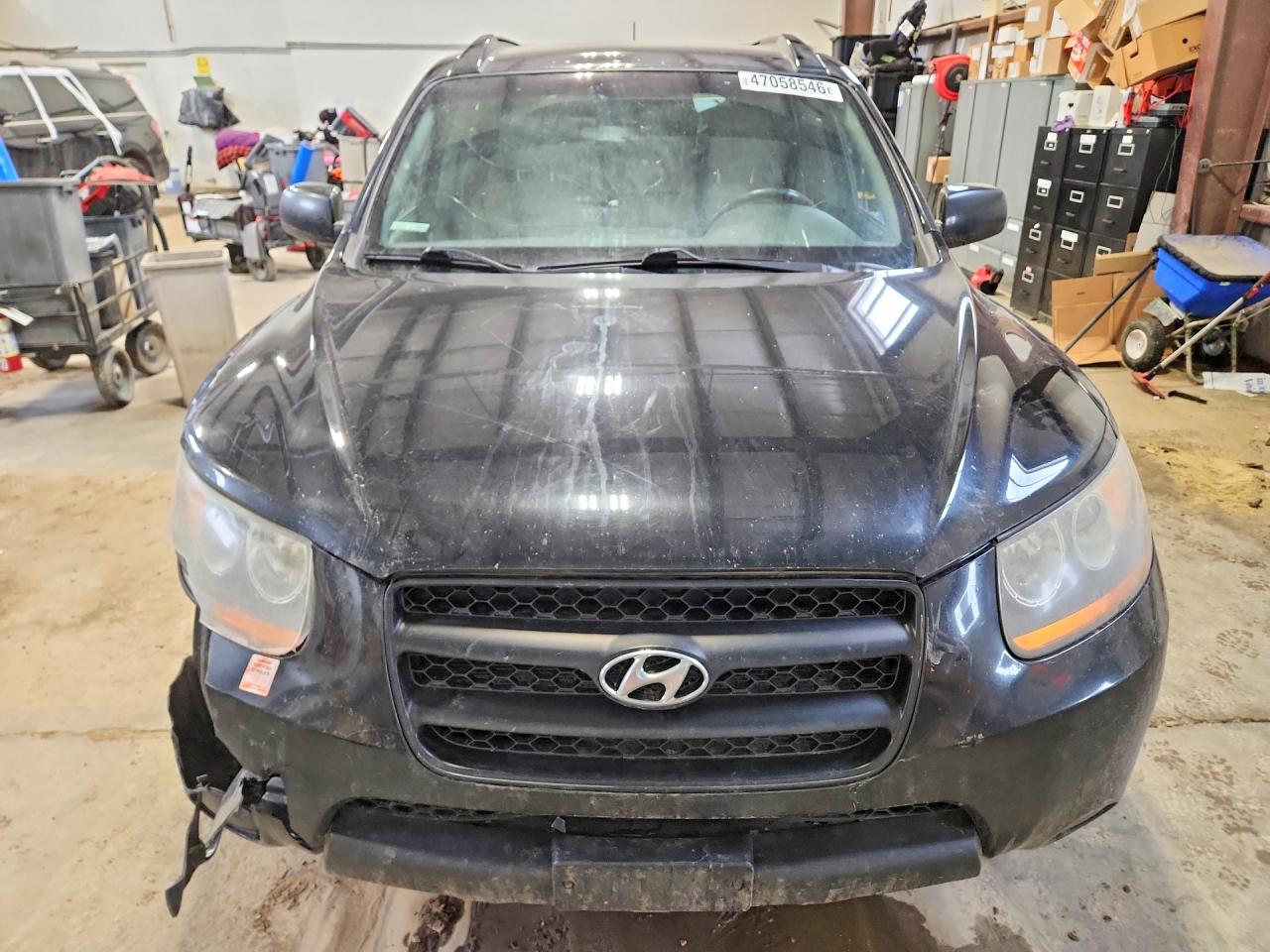 2009 Hyundai Santa Fe Gls Black vin: 5NMSG13D79H312113