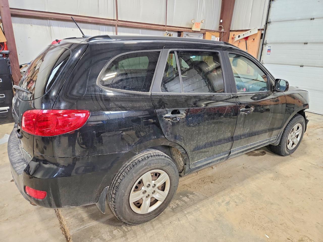 2009 Hyundai Santa Fe Gls Black vin: 5NMSG13D79H312113