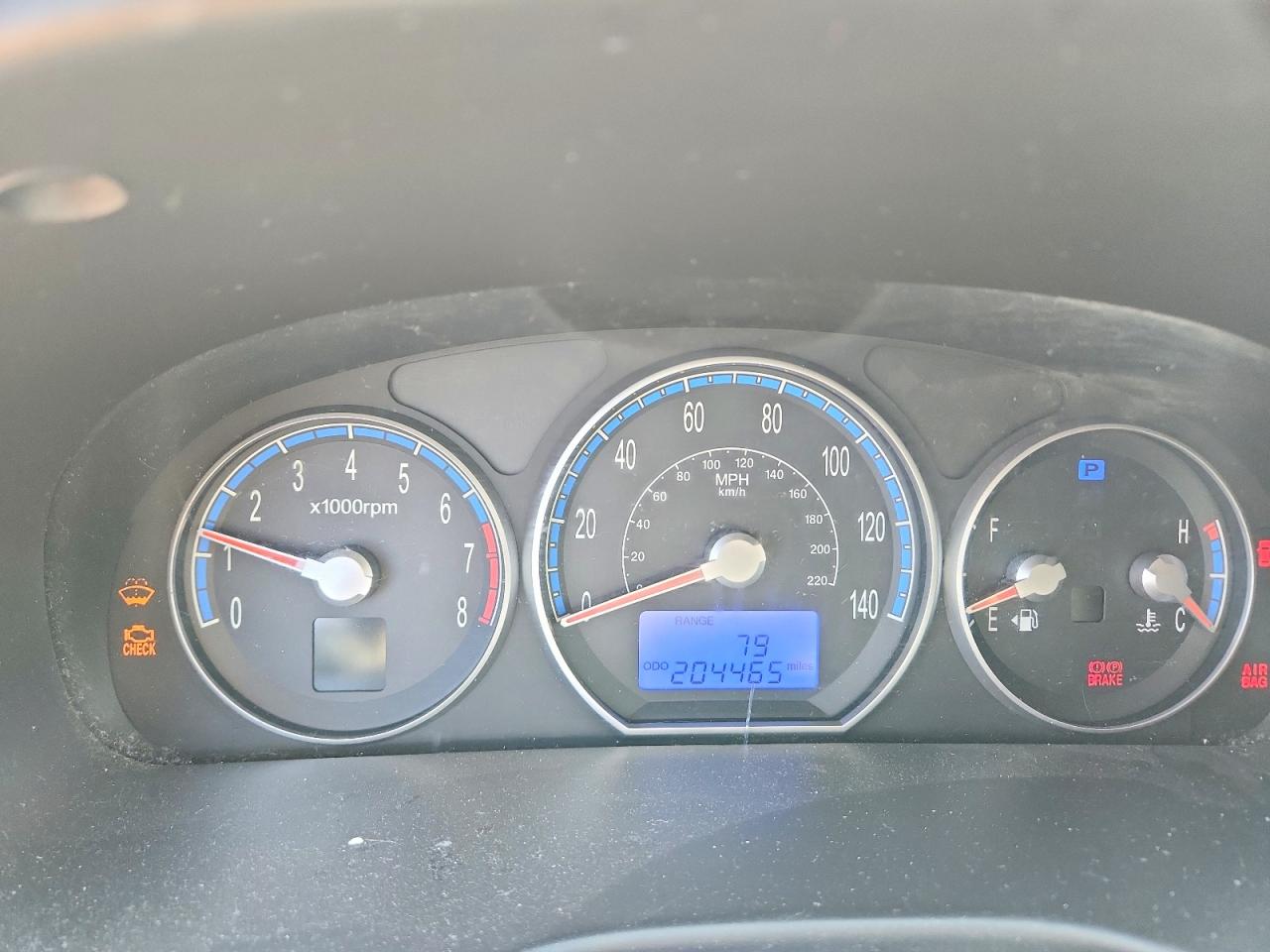 2007 Hyundai Santa Fe Gls Серый vin: 5NMSG13D87H041446