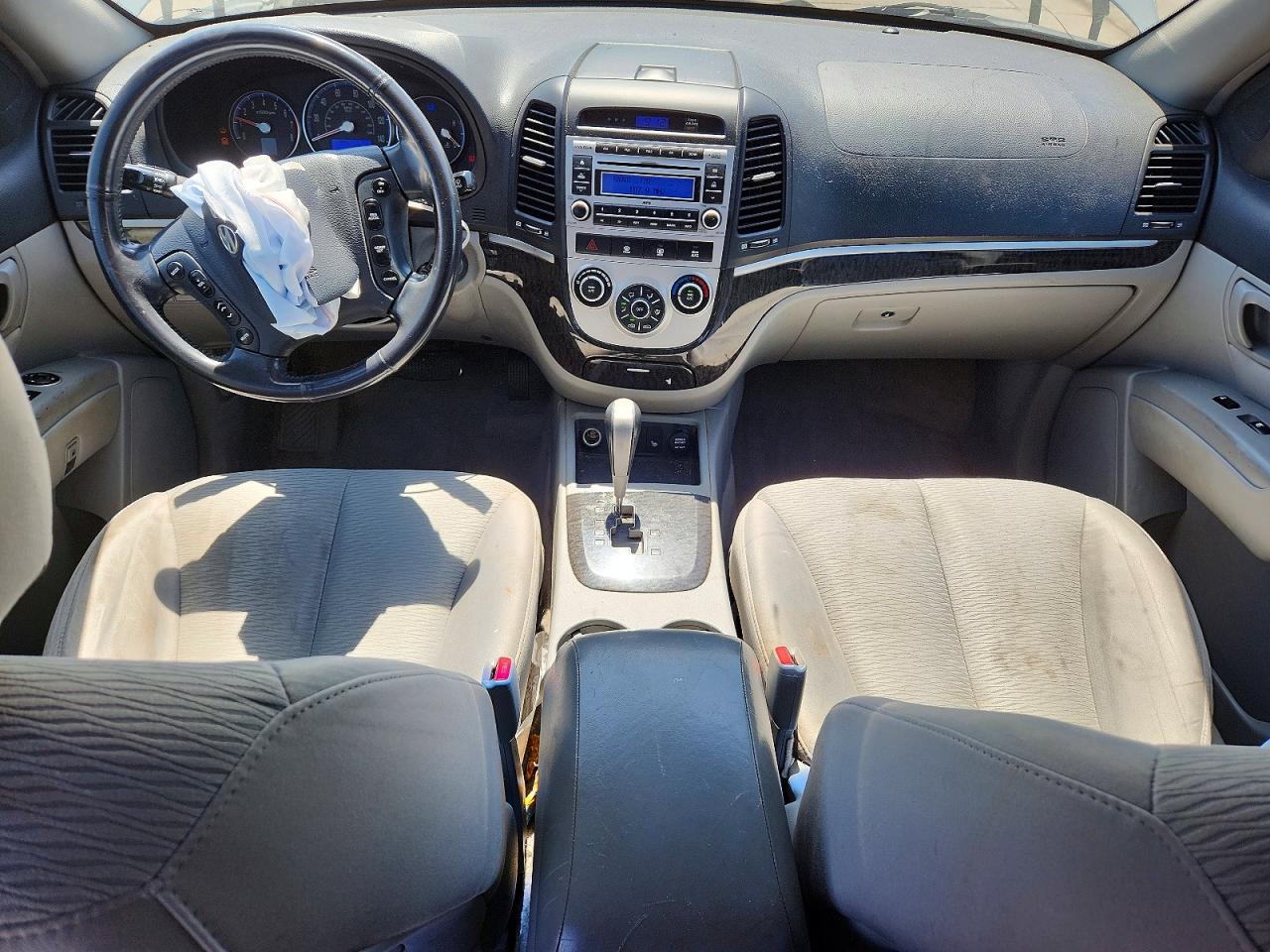 2007 Hyundai Santa Fe Gls Серый vin: 5NMSG13D87H041446