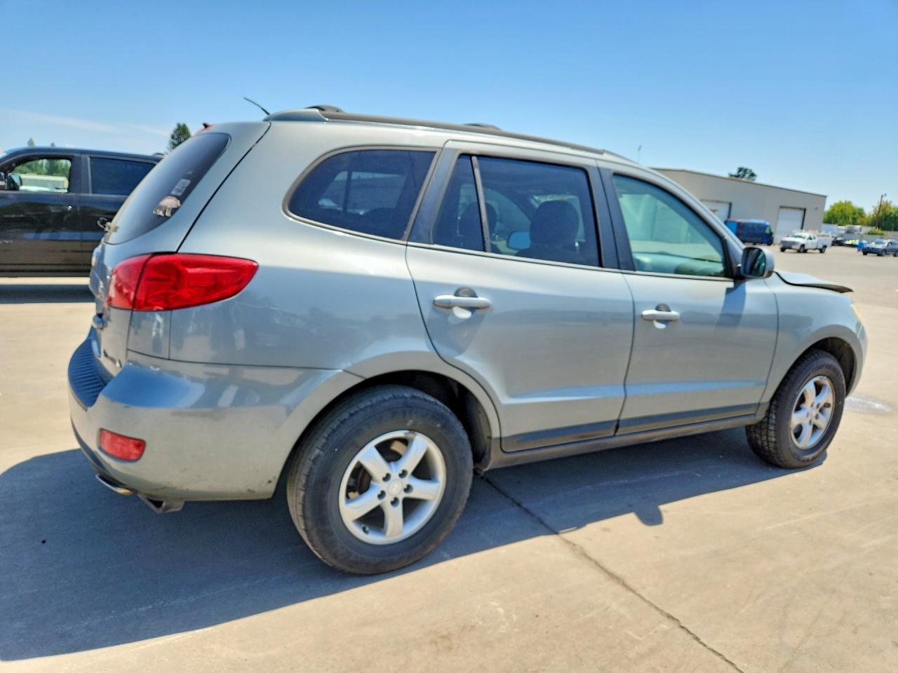 2007 Hyundai Santa Fe Gls Серый vin: 5NMSG13D87H041446
