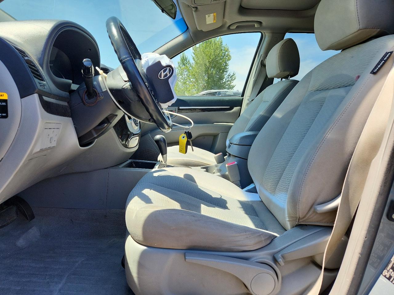 2007 Hyundai Santa Fe Gls Серый vin: 5NMSG13D87H041446