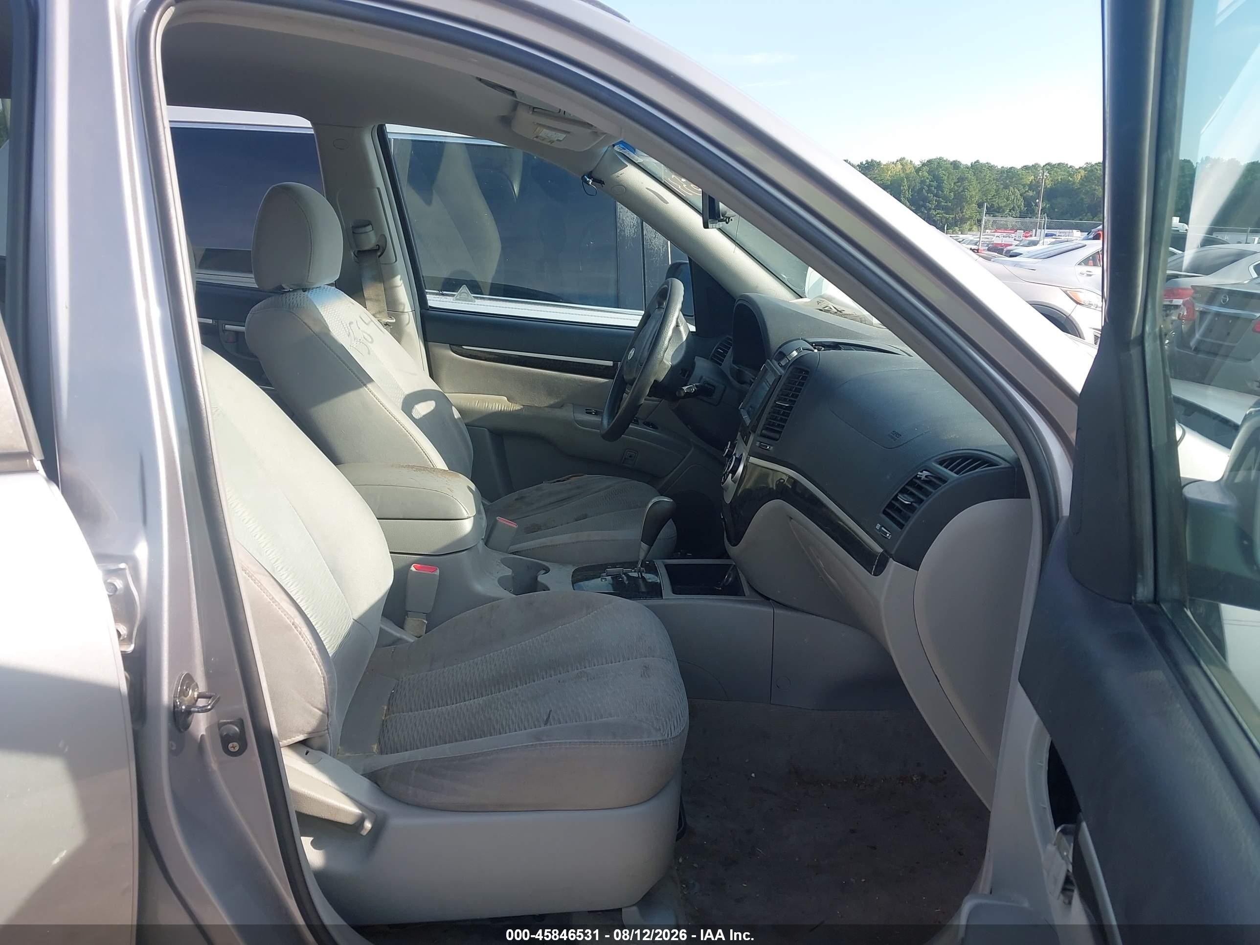 2007 Hyundai Santa Fe Gls Gray vin: 5NMSG13D87H093630