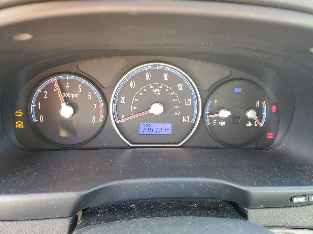 2007 Hyundai Santa Fe Gls Blue vin: 5NMSG13D87H120258
