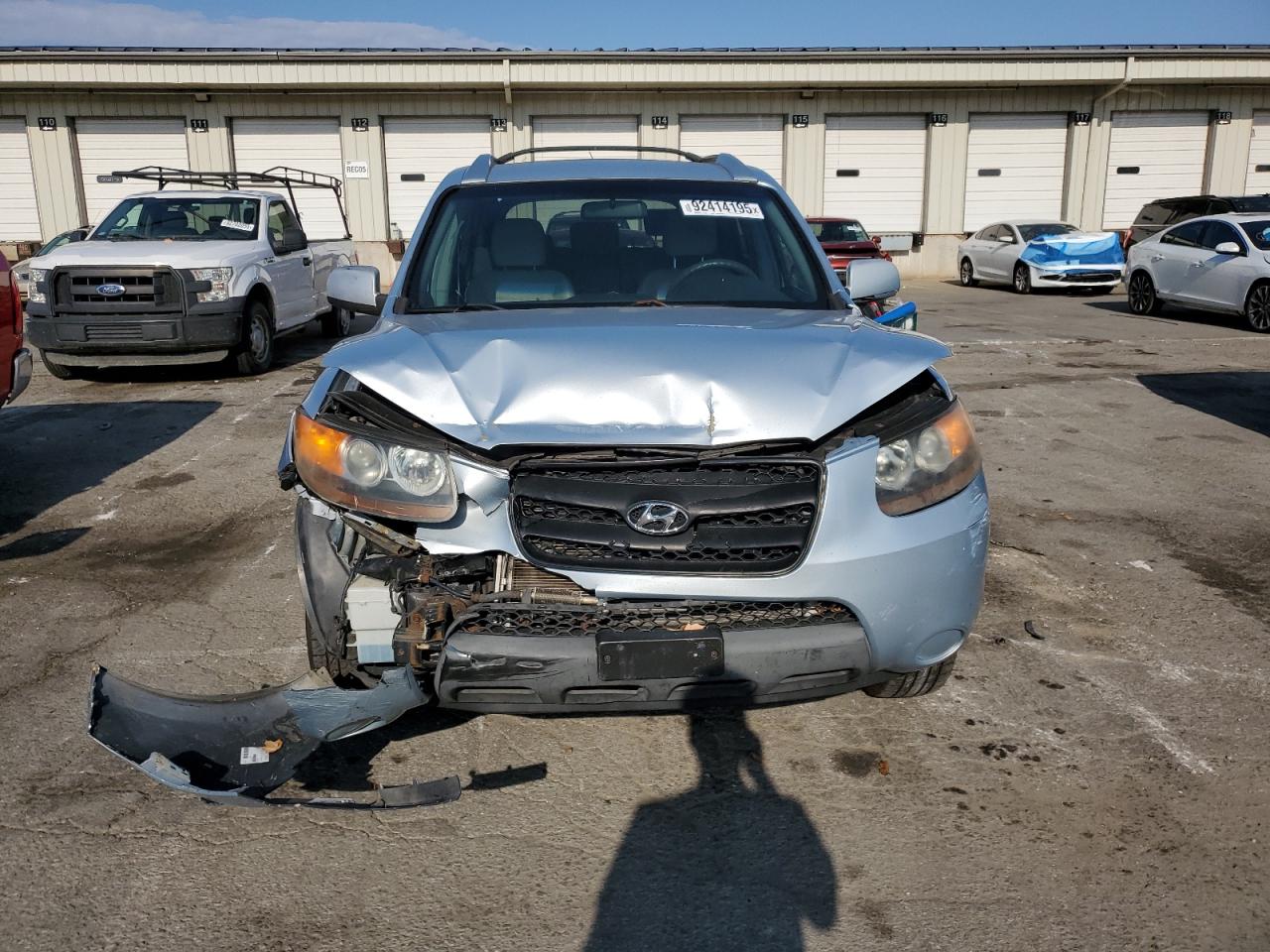 2007 Hyundai Santa Fe Gls Blue vin: 5NMSG13D87H120258