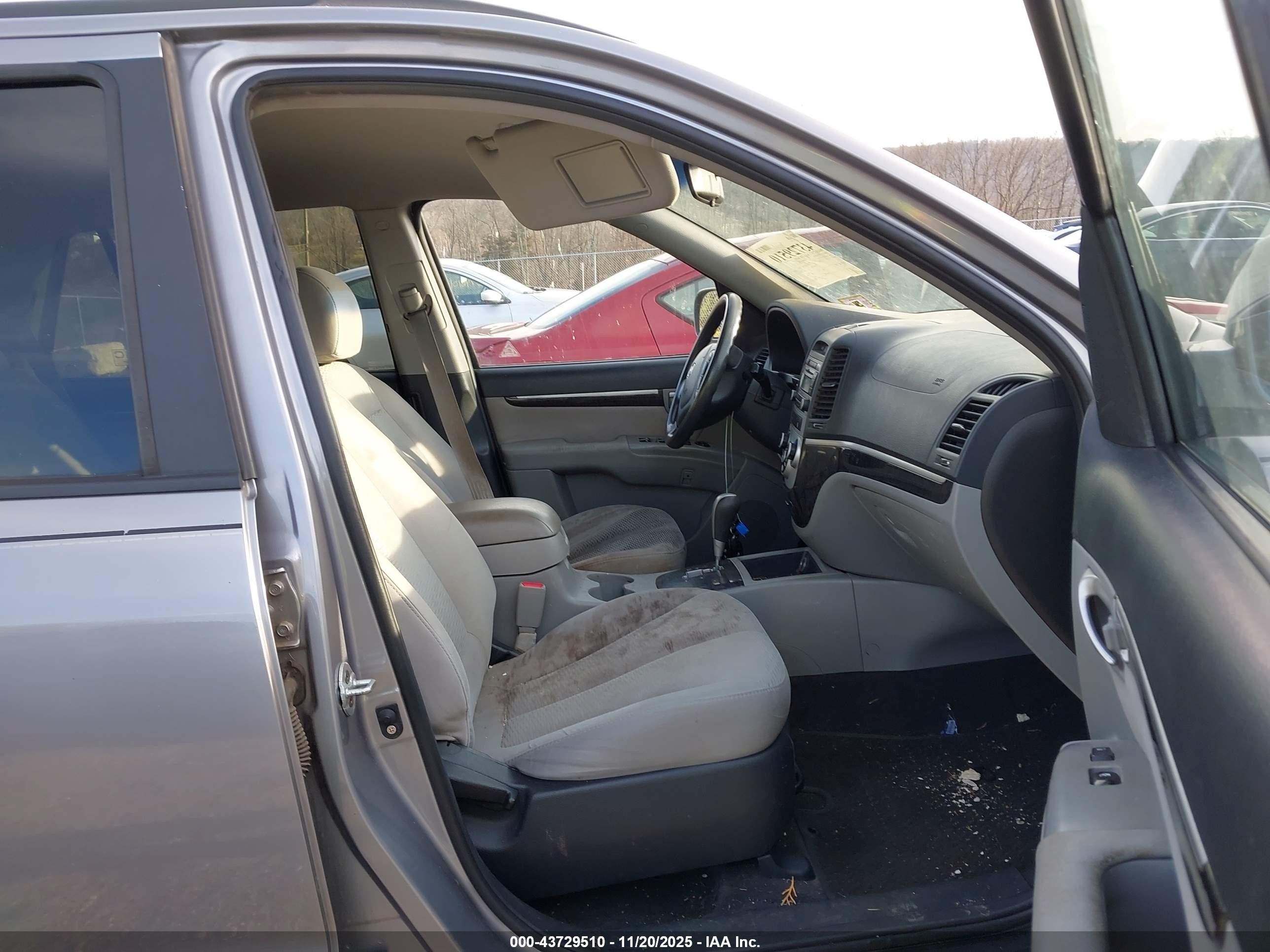 2008 Hyundai Santa Fe Gls Серый vin: 5NMSG13D88H220412