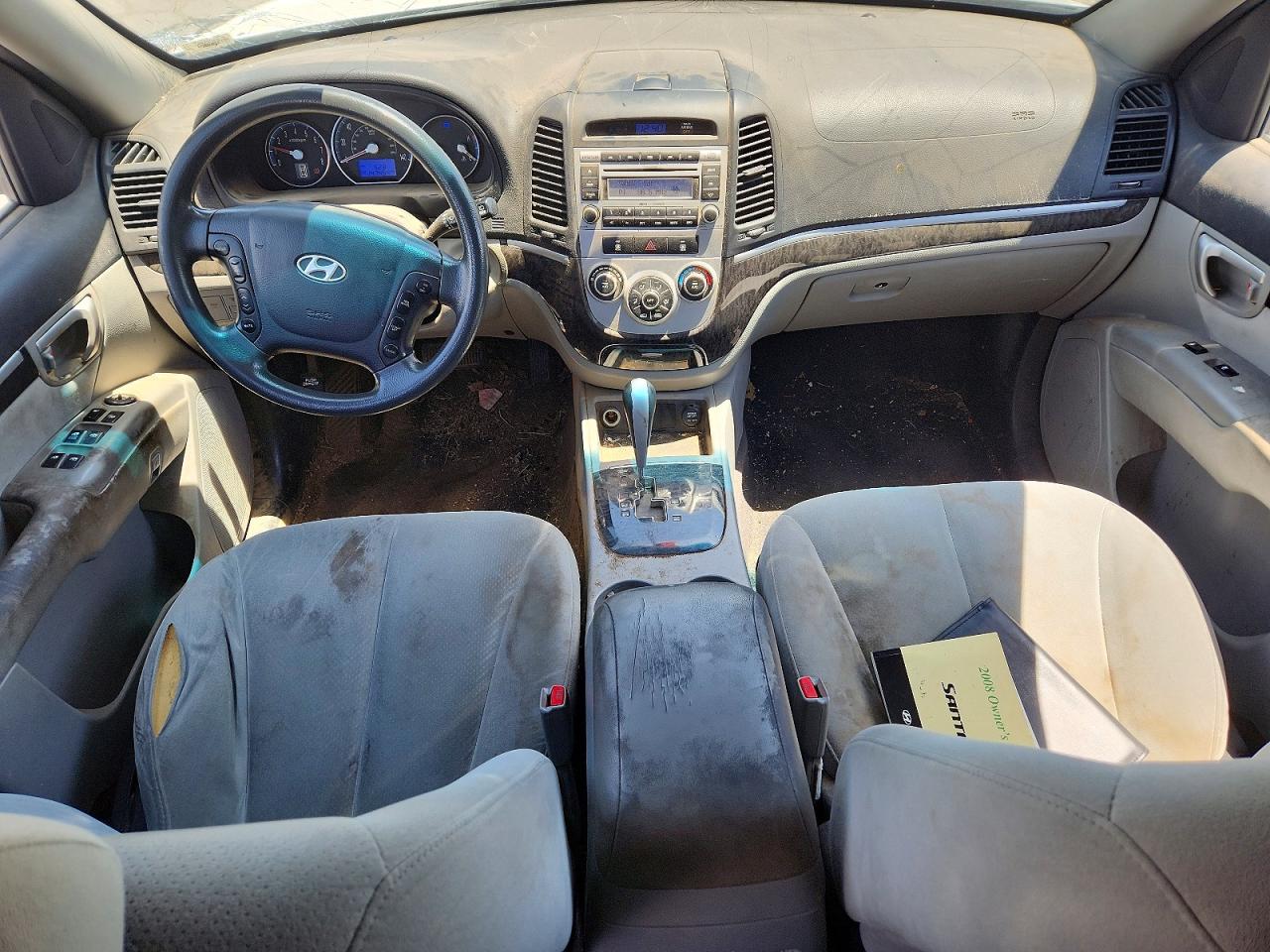 2008 Hyundai Santa Fe Gls Белый vin: 5NMSG13D88H227134