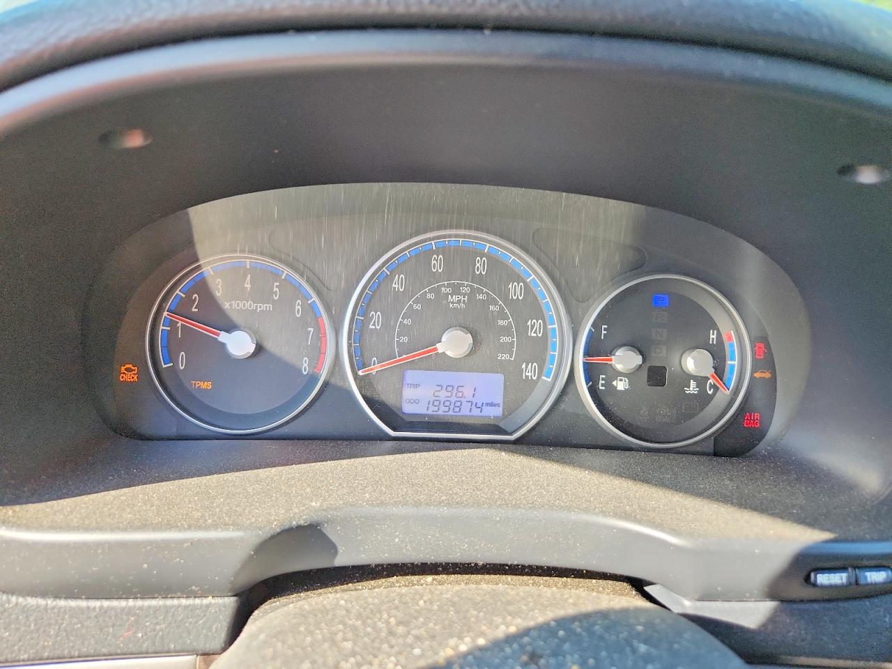 2009 Hyundai Santa Fe Gls Charcoal vin: 5NMSG13D89H247966