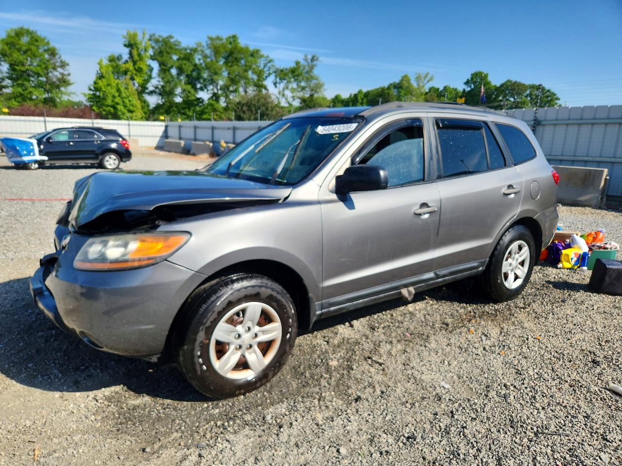 2009 Hyundai Santa Fe Gls Charcoal vin: 5NMSG13D89H247966