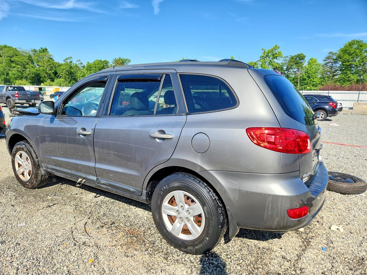 2009 Hyundai Santa Fe Gls Charcoal vin: 5NMSG13D89H247966