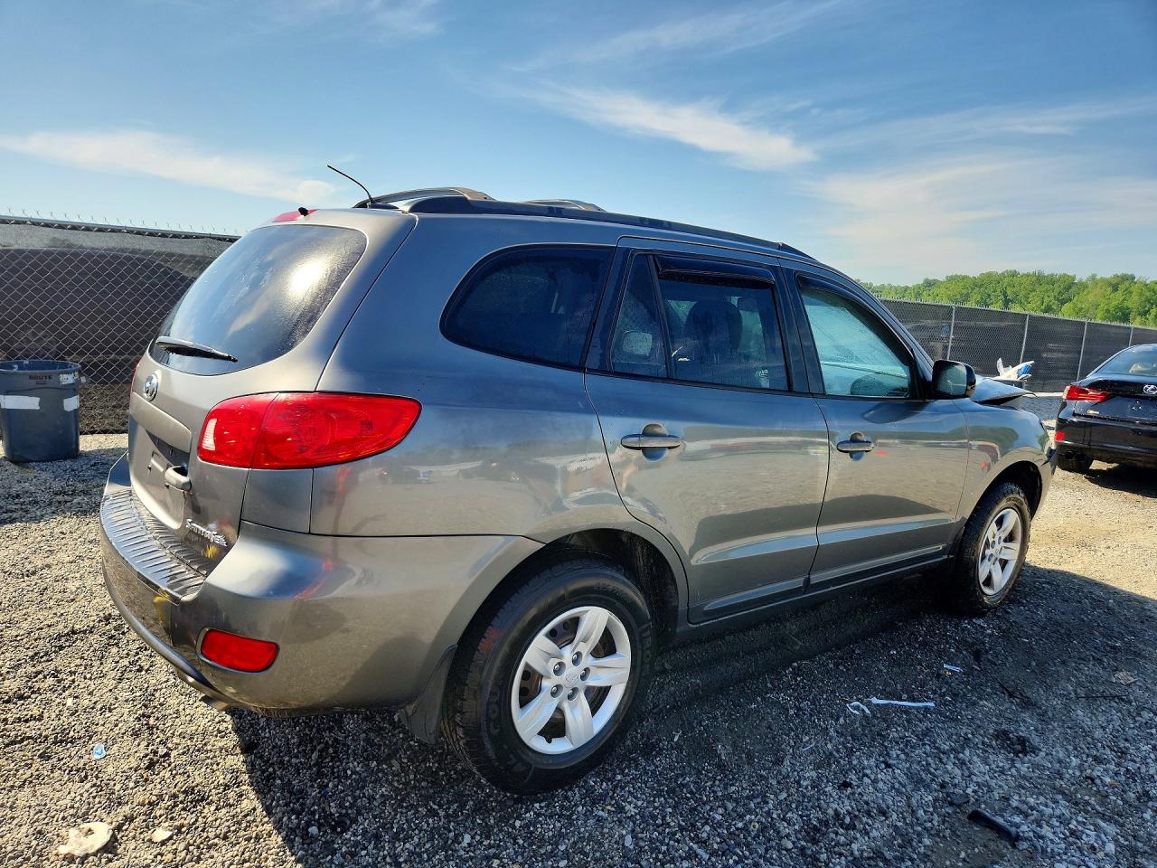 2009 Hyundai Santa Fe Gls Charcoal vin: 5NMSG13D89H247966