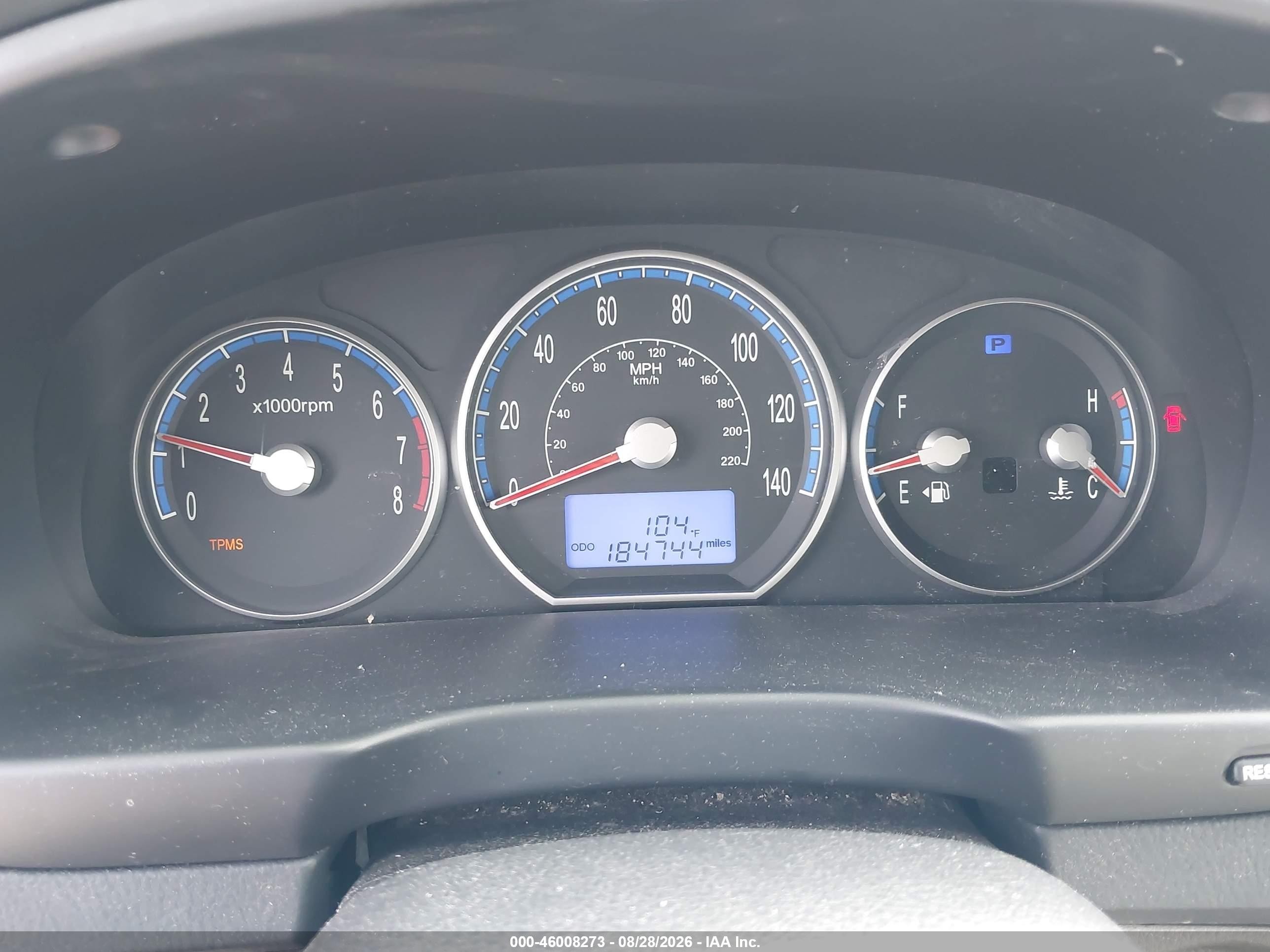 2009 Hyundai Santa Fe Gls Silver vin: 5NMSG13D89H259499
