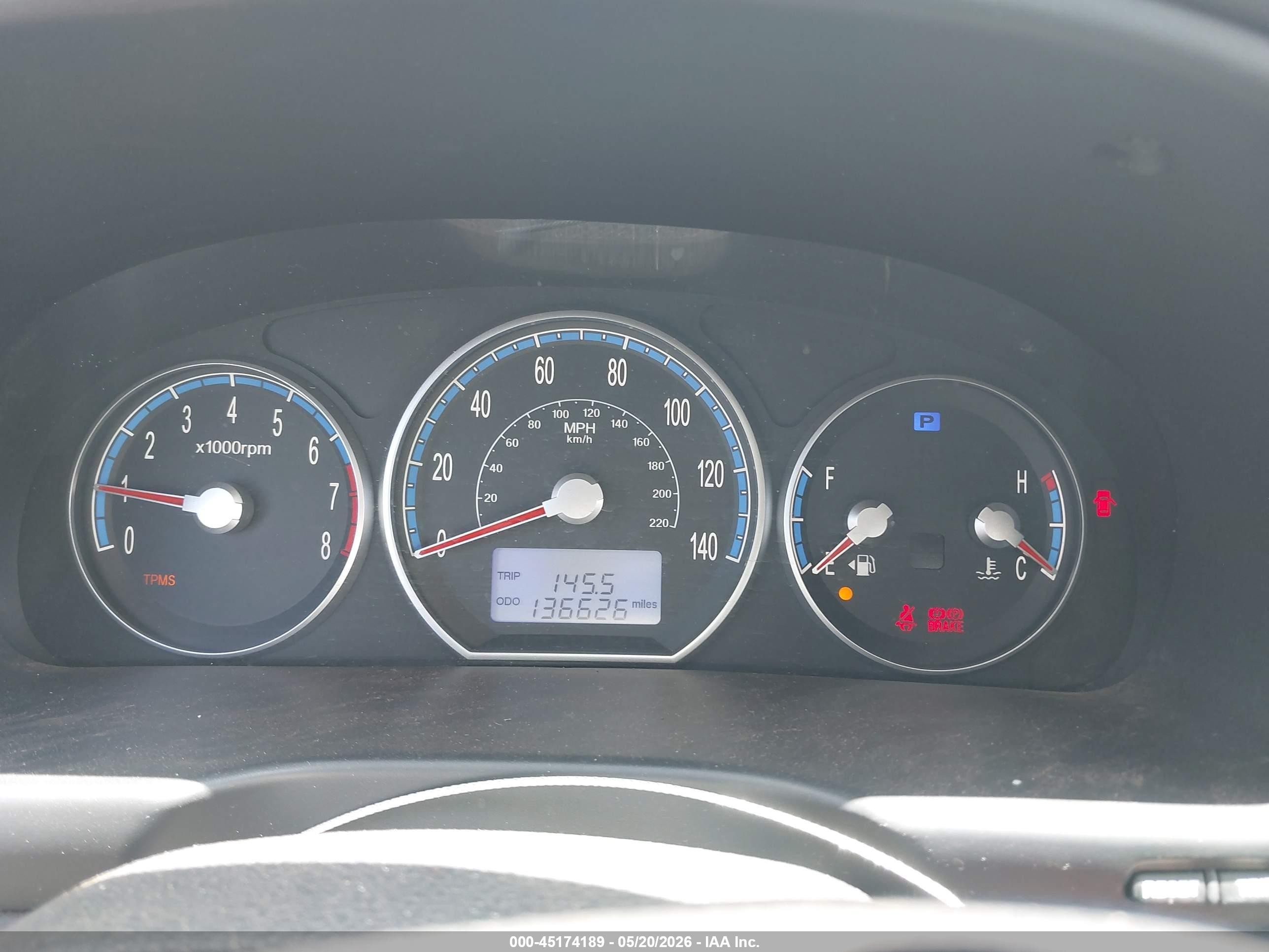 2009 Hyundai Santa Fe Gls Белый vin: 5NMSG13D89H289117