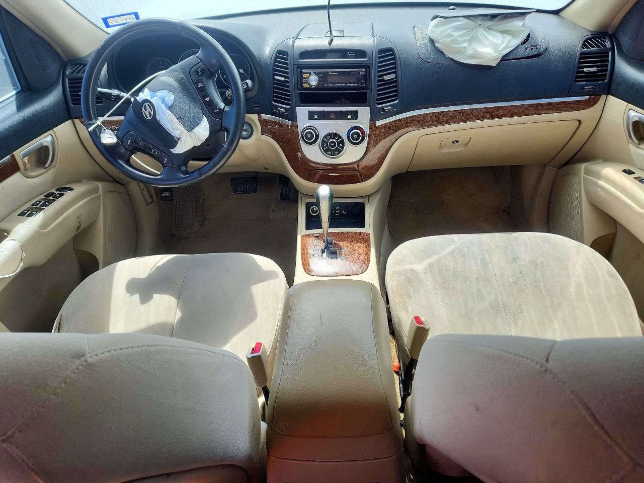 2009 Hyundai Santa Fe Gls Blue vin: 5NMSG13D89H310886