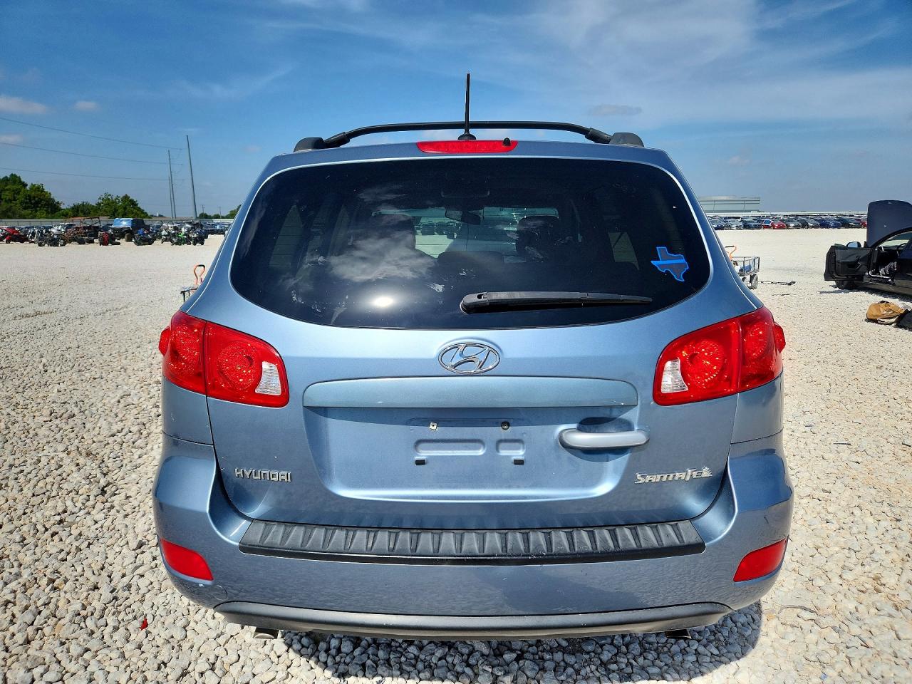 2009 Hyundai Santa Fe Gls Blue vin: 5NMSG13D89H310886