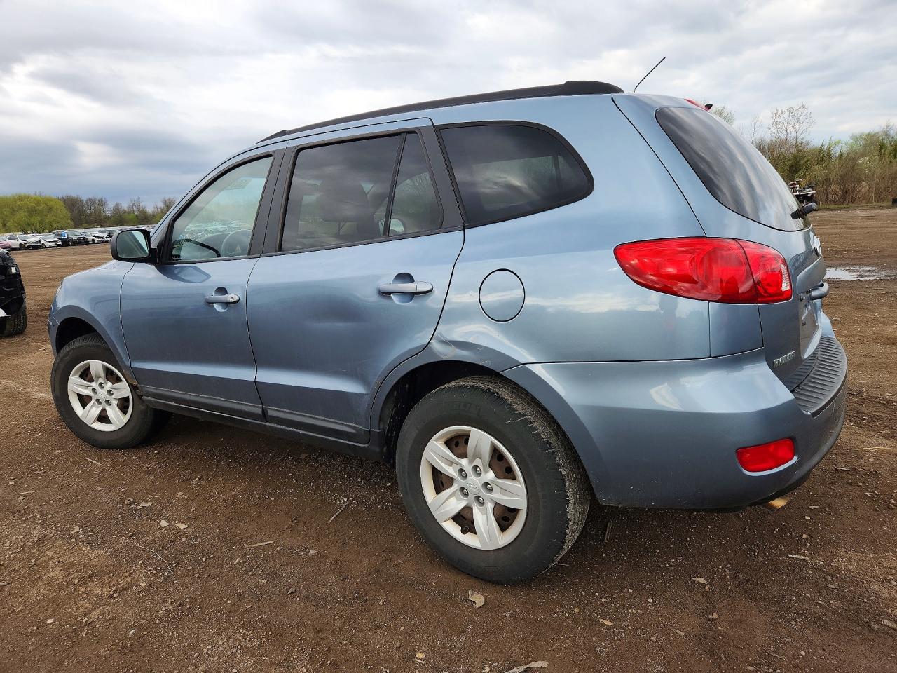 2009 Hyundai Santa Fe Blue vin: 5NMSG13D89H332631