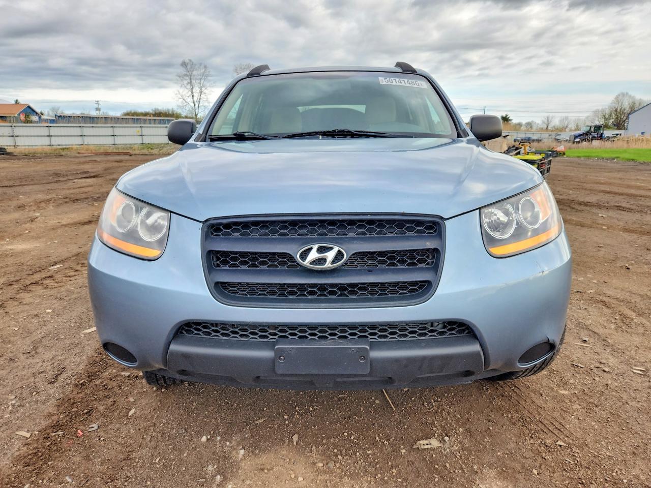 2009 Hyundai Santa Fe Blue vin: 5NMSG13D89H332631