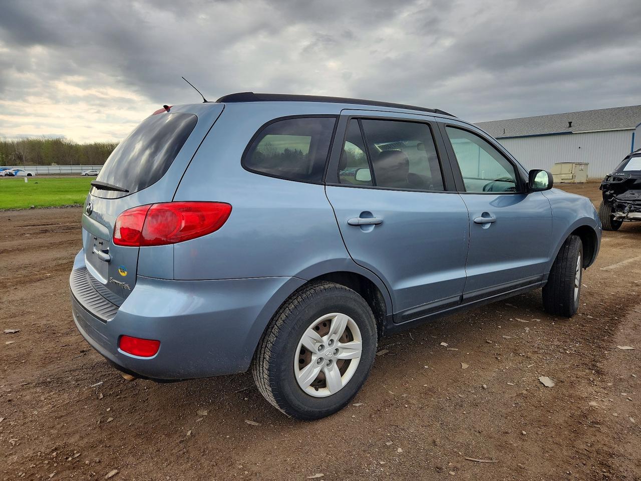 2009 Hyundai Santa Fe Blue vin: 5NMSG13D89H332631