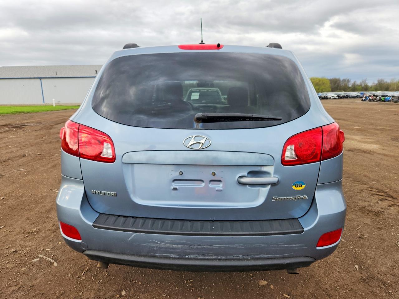 2009 Hyundai Santa Fe Blue vin: 5NMSG13D89H332631