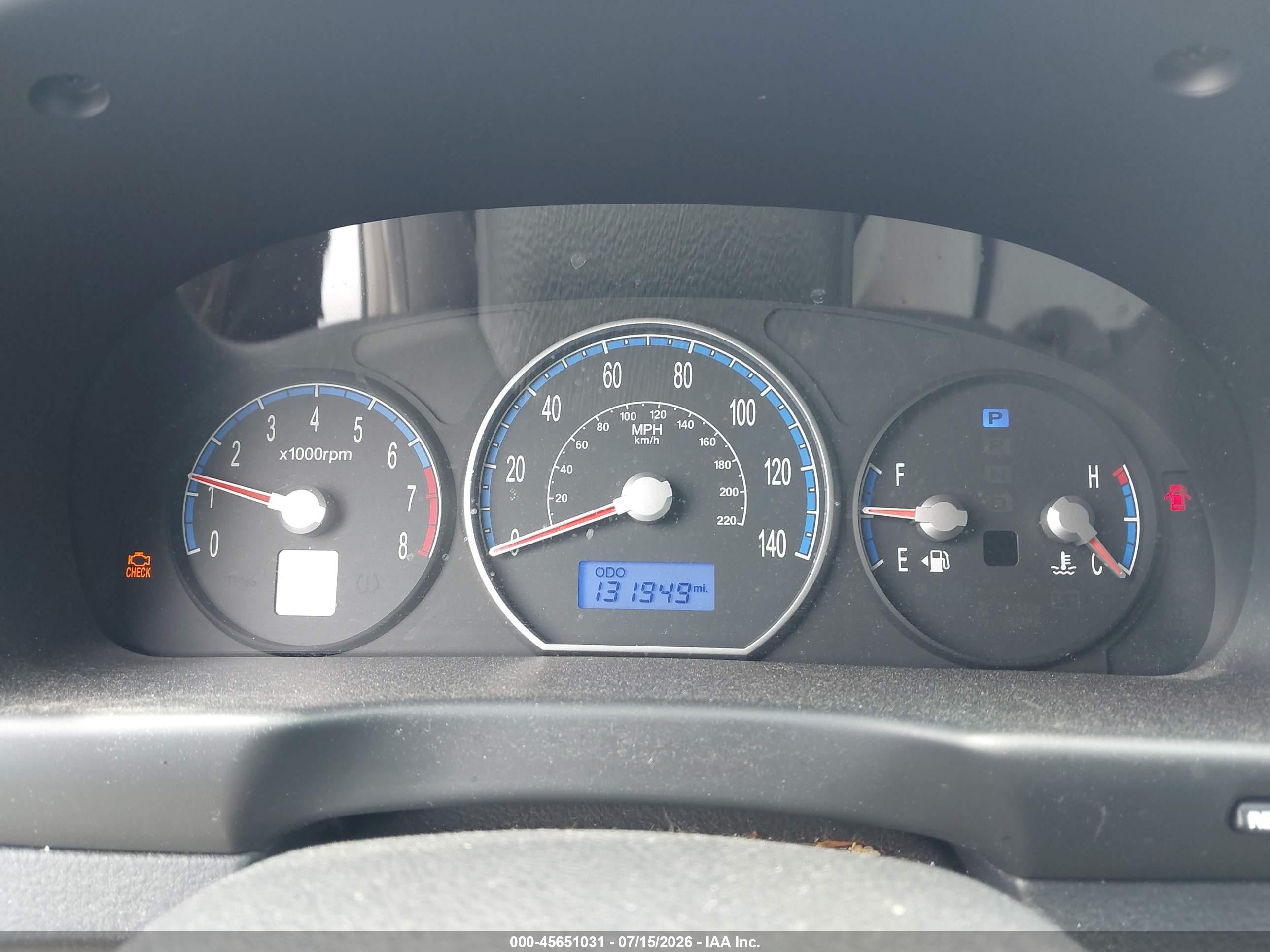 2007 Hyundai Santa Fe Gls Silver vin: 5NMSG13D97H002476