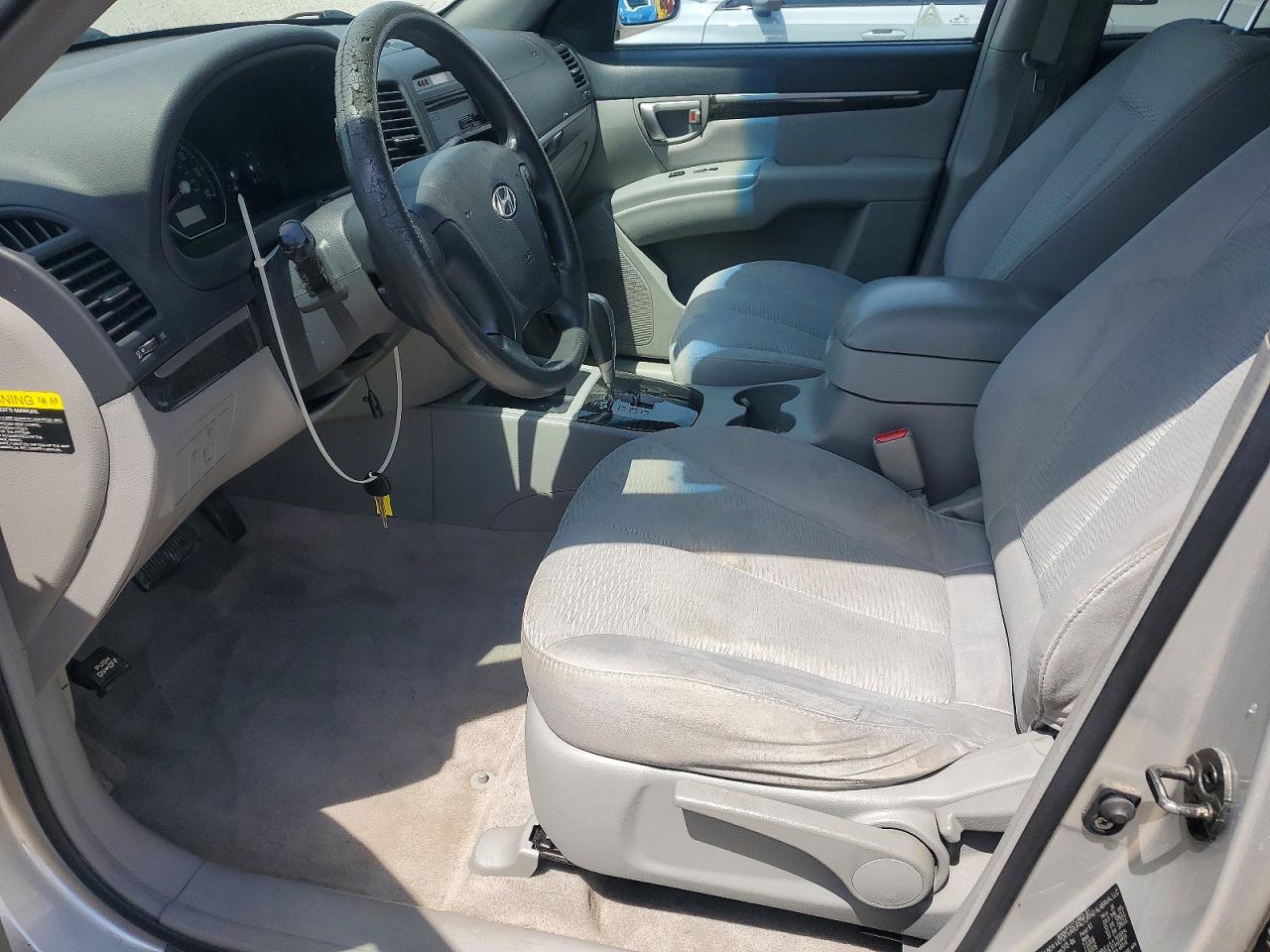 2008 Hyundai Santa Fe Gls Silver vin: 5NMSG13D98H132517