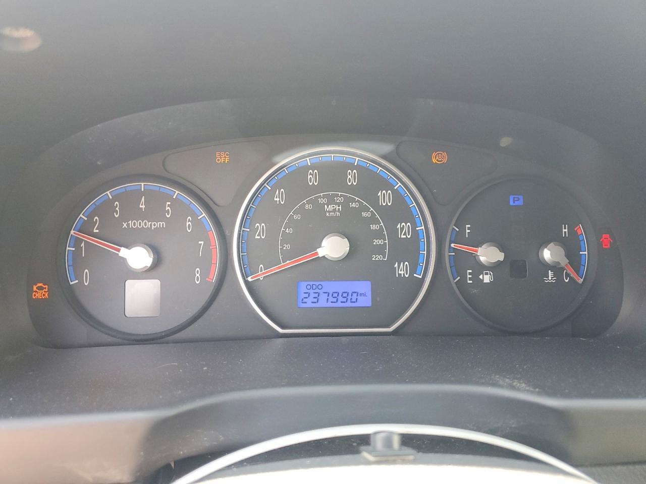 2008 Hyundai Santa Fe Gls Silver vin: 5NMSG13D98H132517