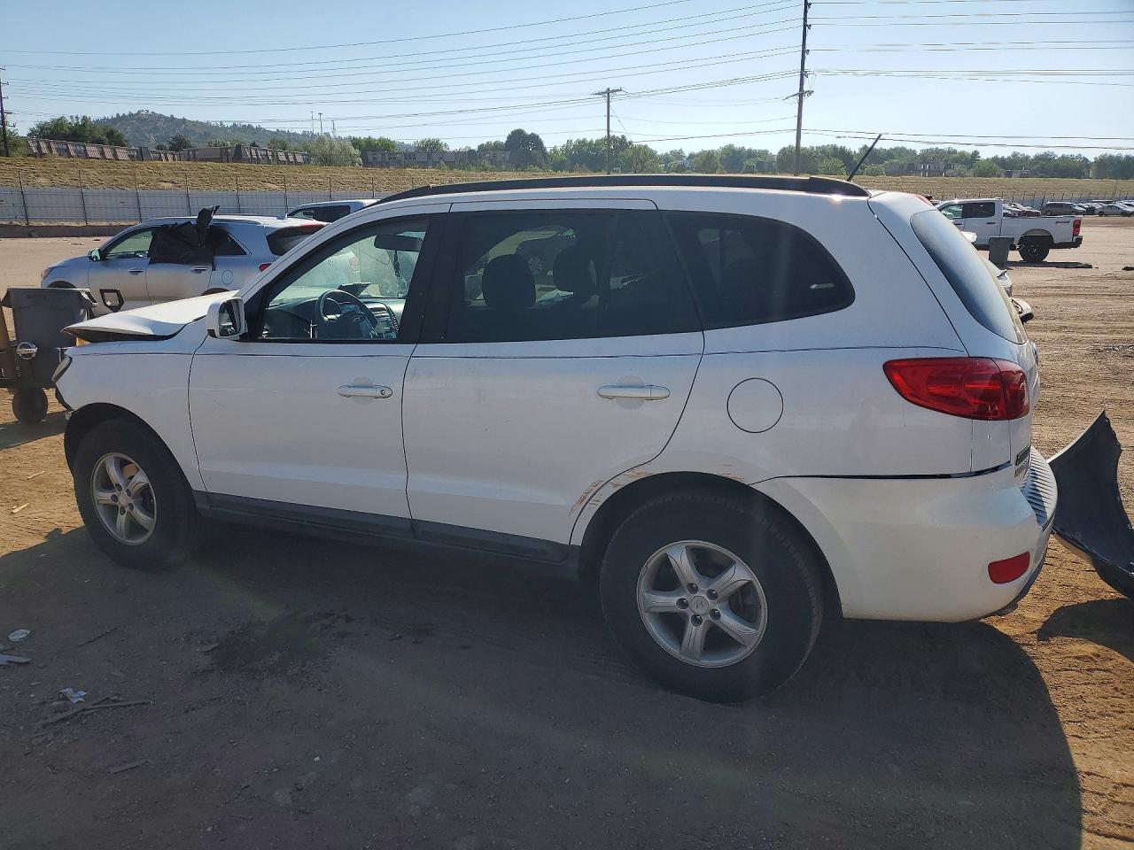 2008 Hyundai Santa Fe Gls Gray vin: 5NMSG13D98H158521