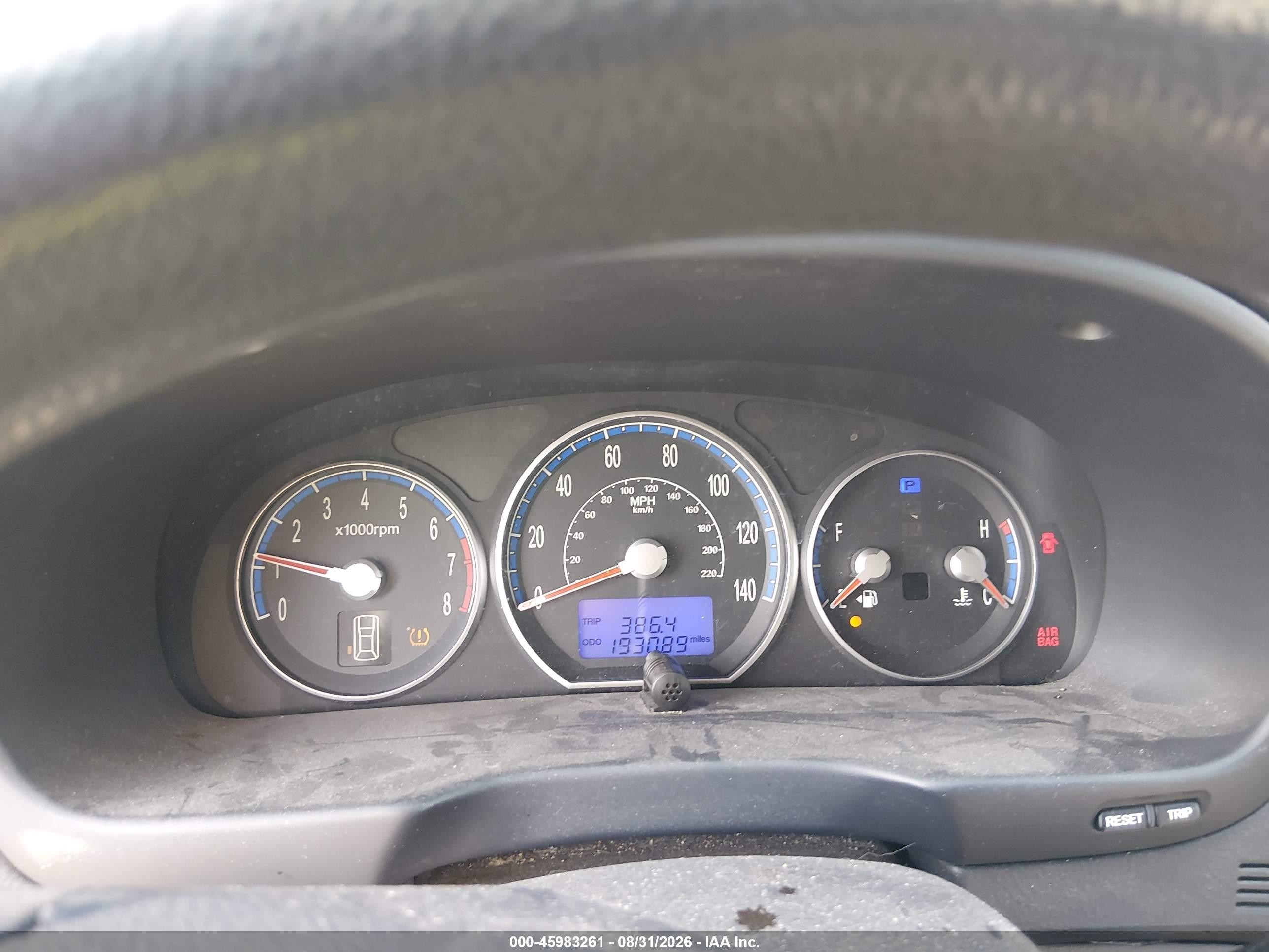 2008 Hyundai Santa Fe Gls Blue vin: 5NMSG13D98H225554