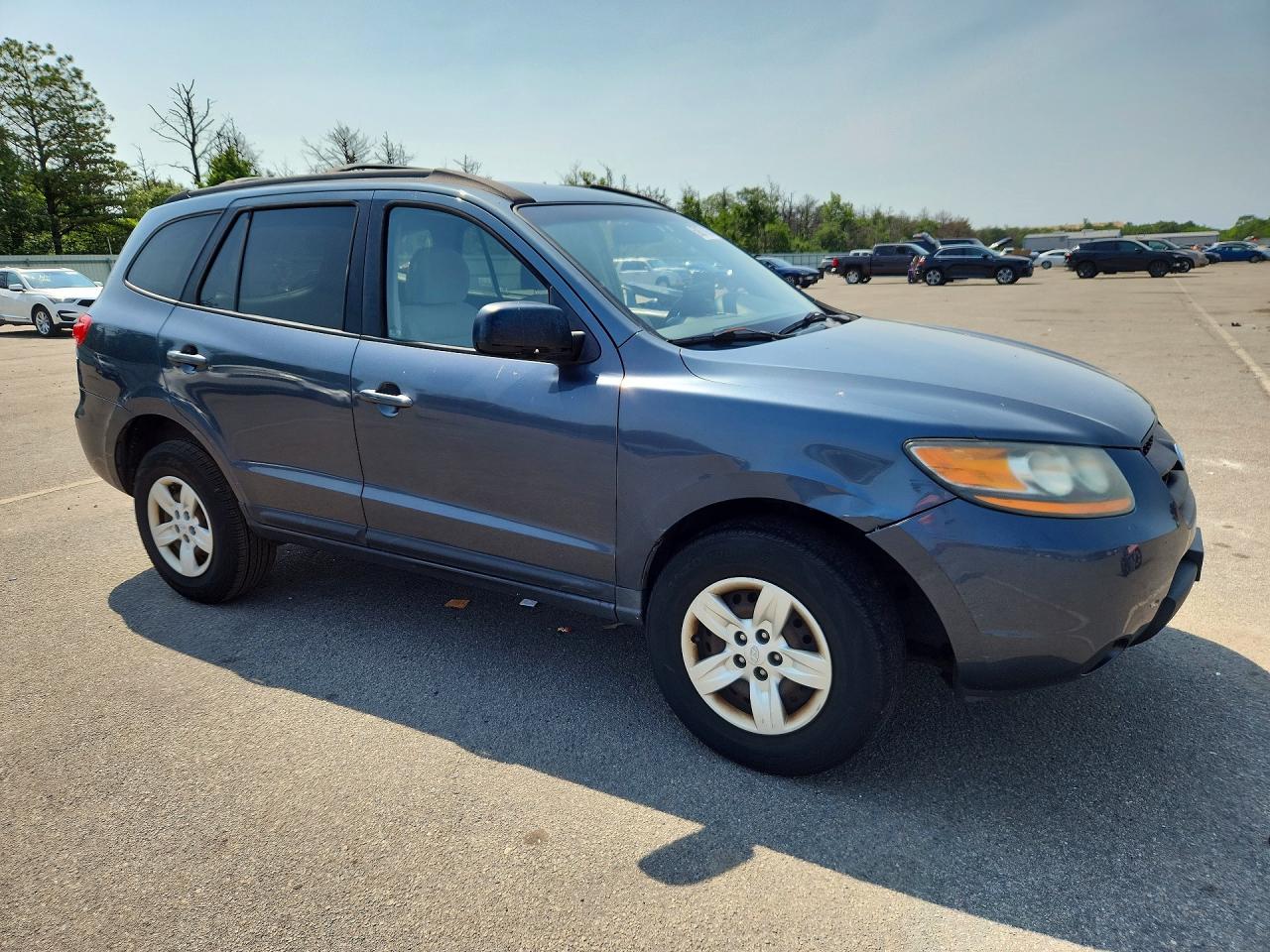 2009 Hyundai Santa Fe Gls Blue vin: 5NMSG13D99H233395