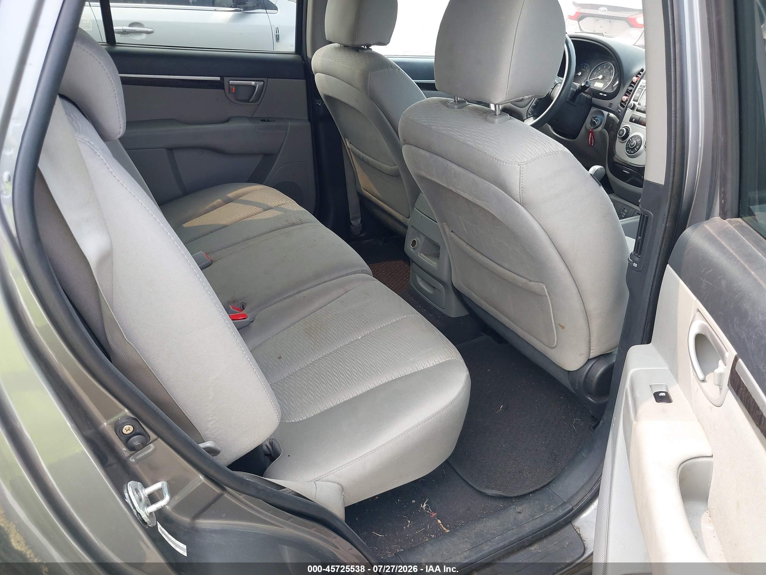 2009 Hyundai Santa Fe Gls Gray vin: 5NMSG13D99H233512