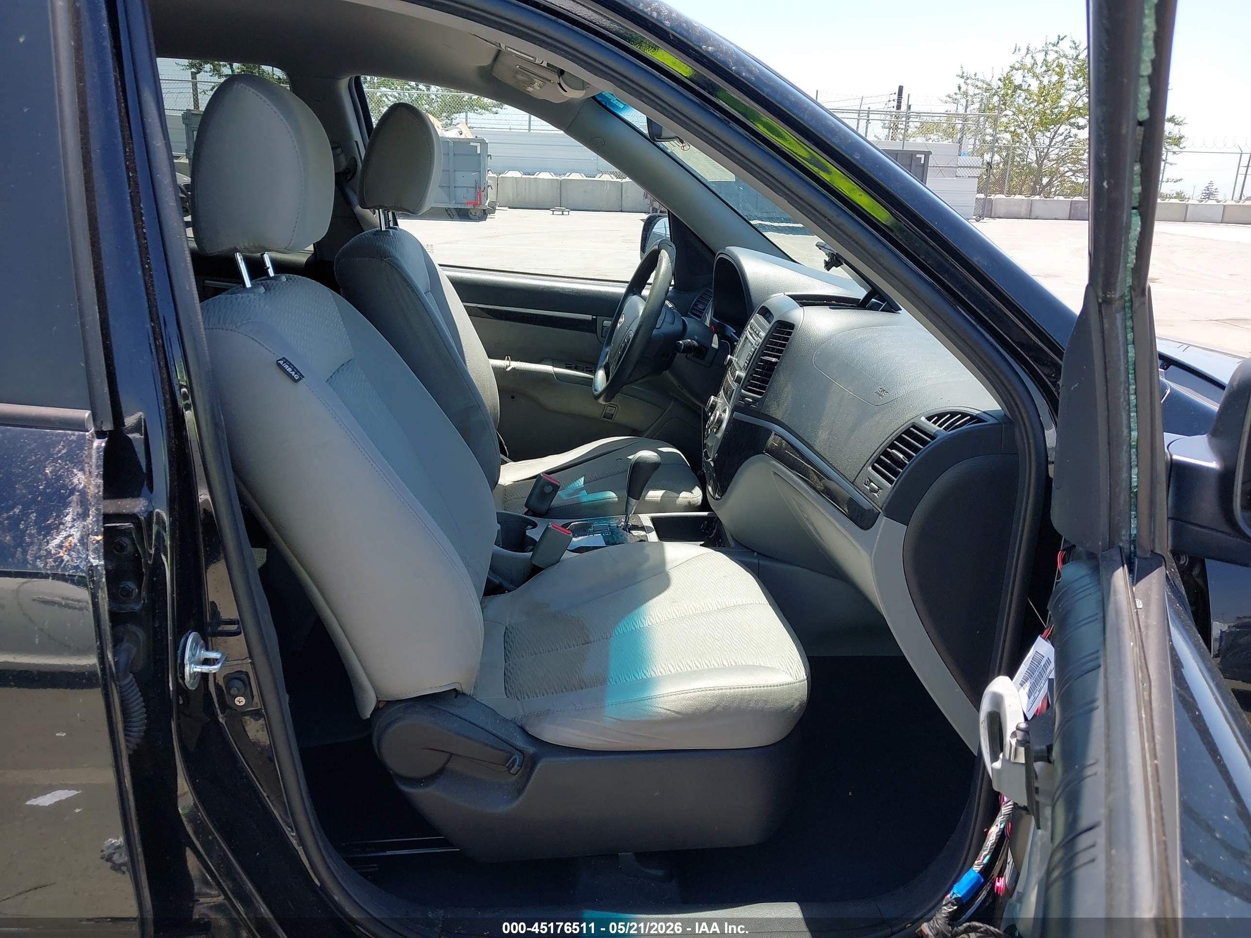 2009 Hyundai Santa Fe Gls Black vin: 5NMSG13D99H302019