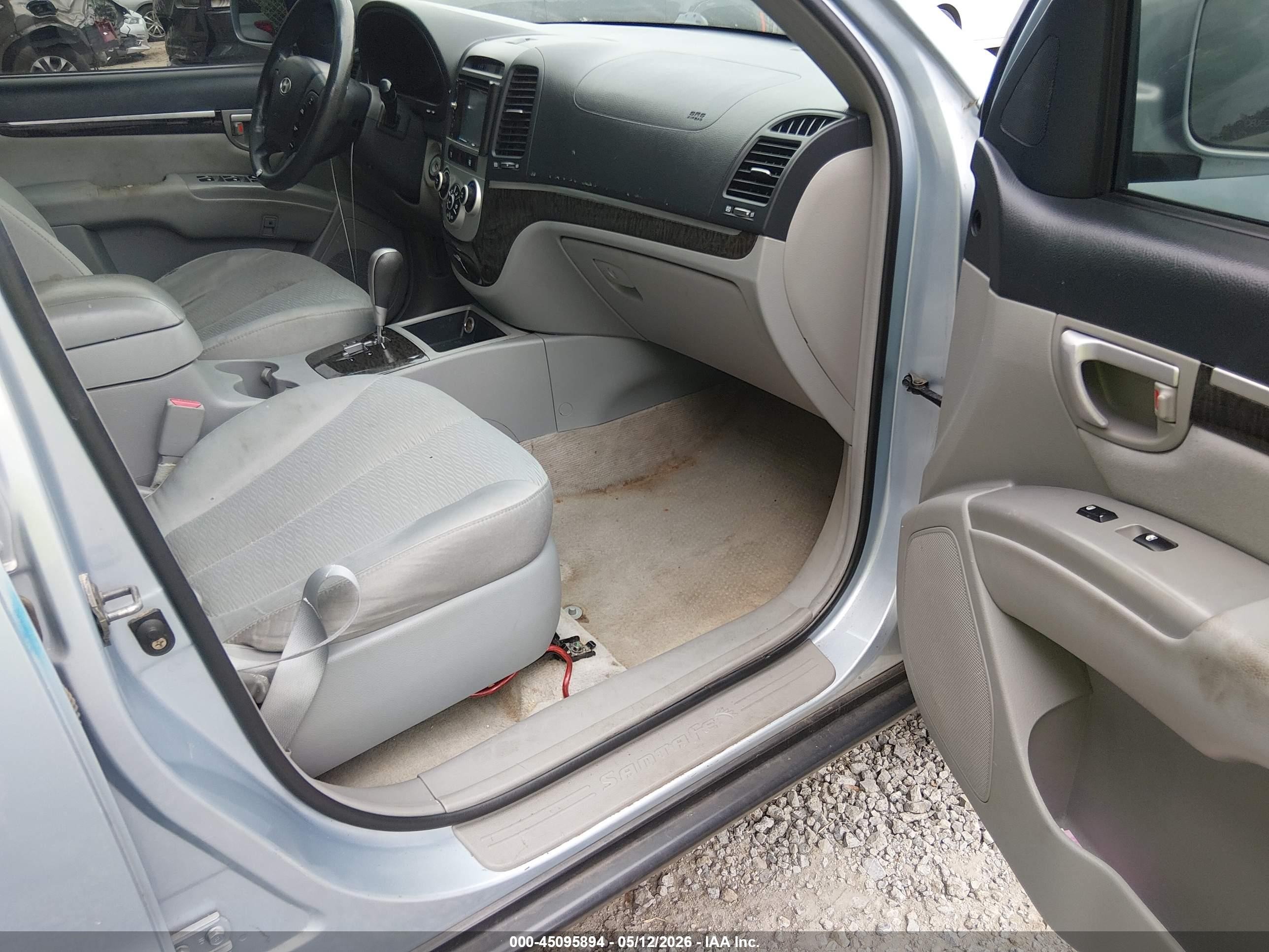 2007 Hyundai Santa Fe Gls Blue vin: 5NMSG13DX7H083178